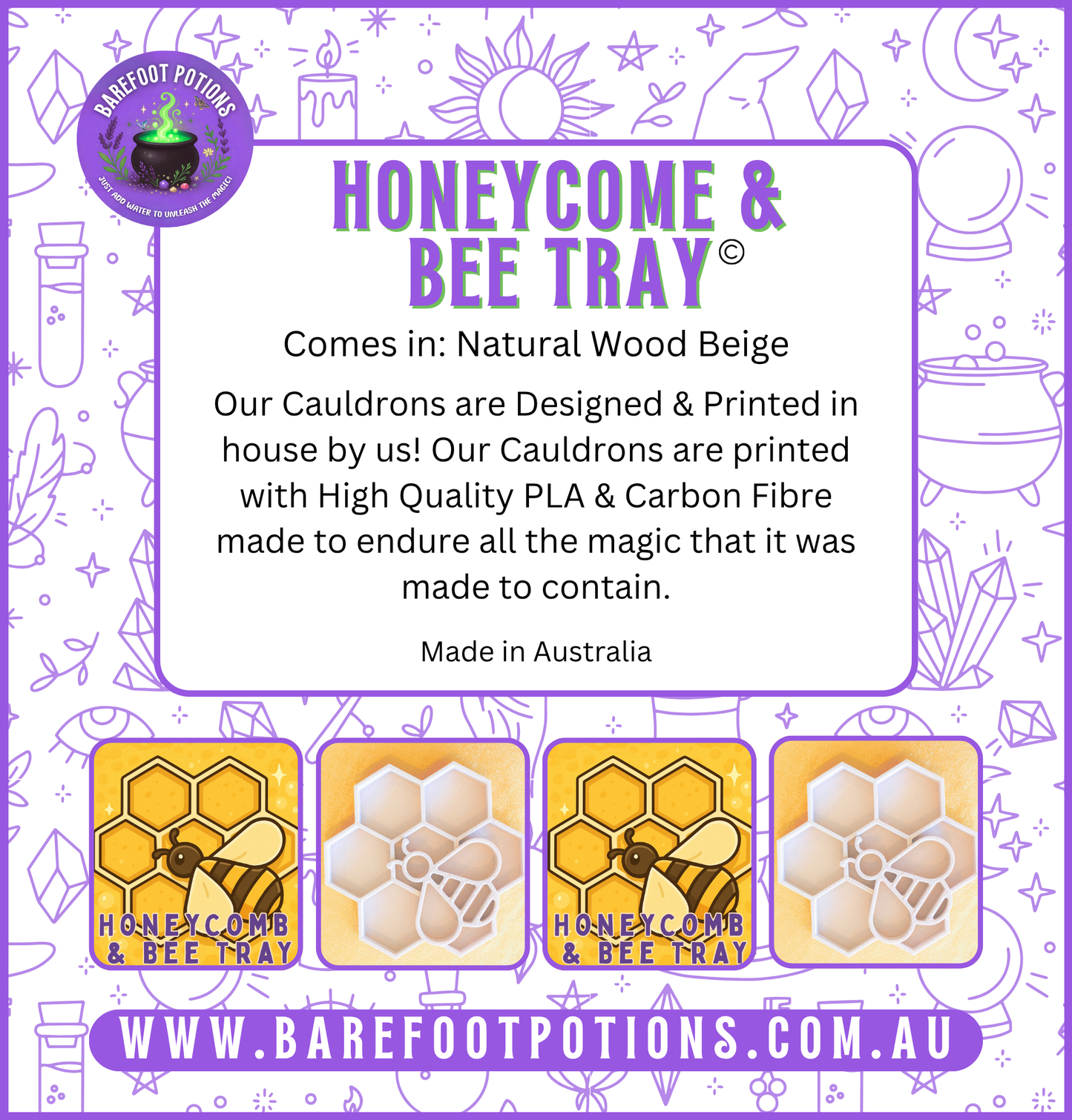Honeycomb & Bee Tray