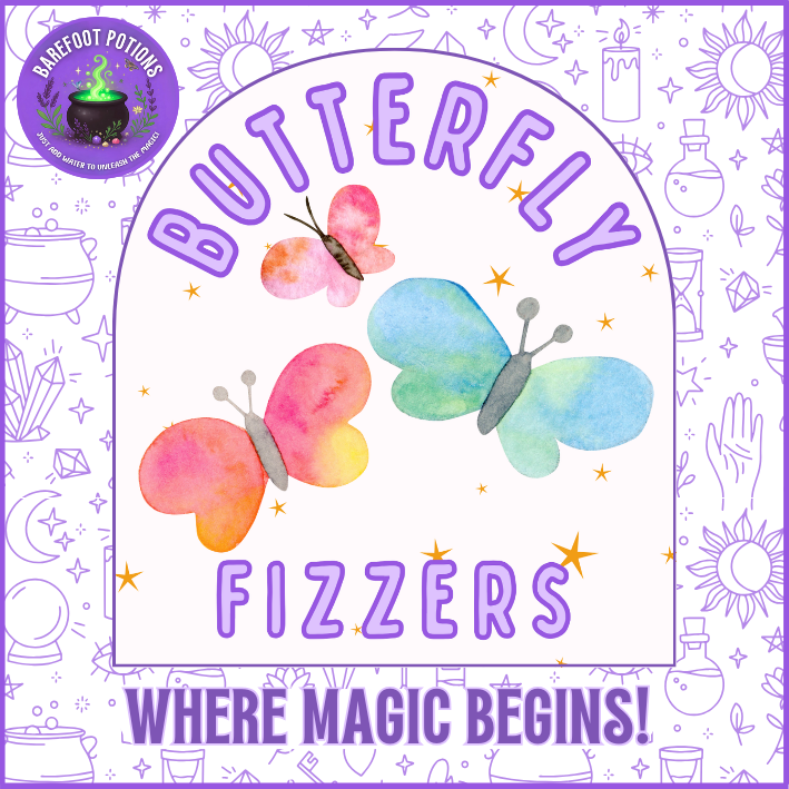 Butterfly Fizzers - Pack of 6