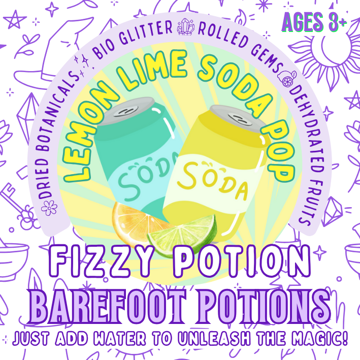 Lemon Lime Soda Pop Fizzy Potion