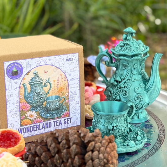 Wonderland Tea Party - Whimsy Green
