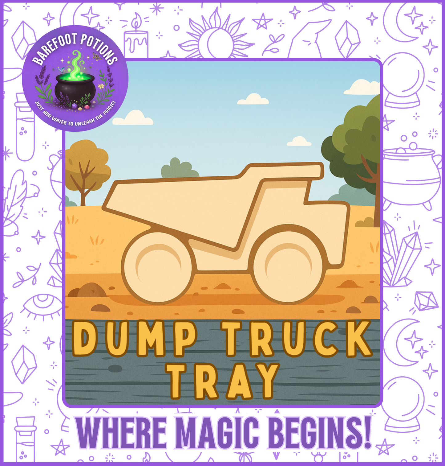 Dump Truck Tray