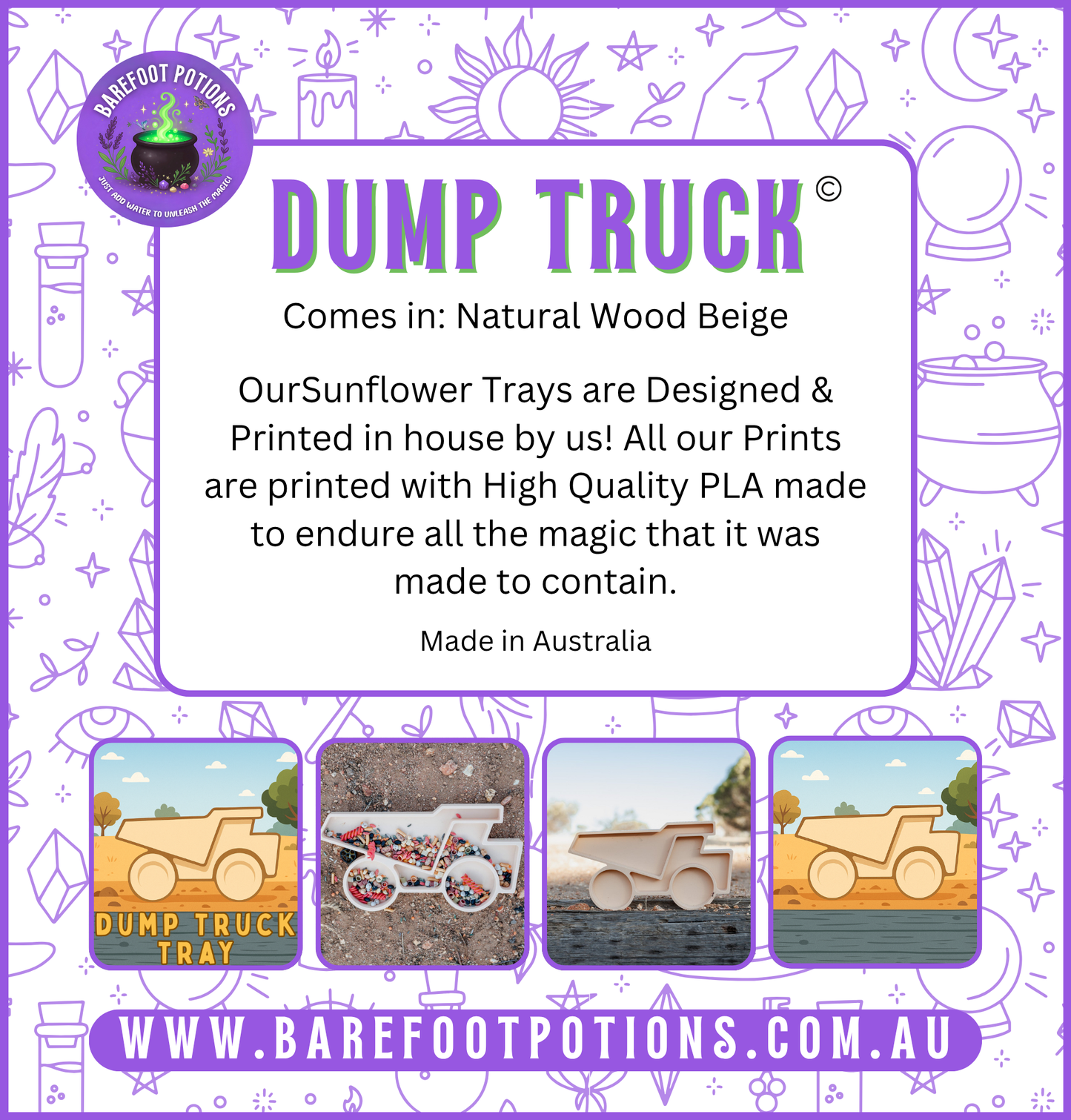 Dump Truck Tray