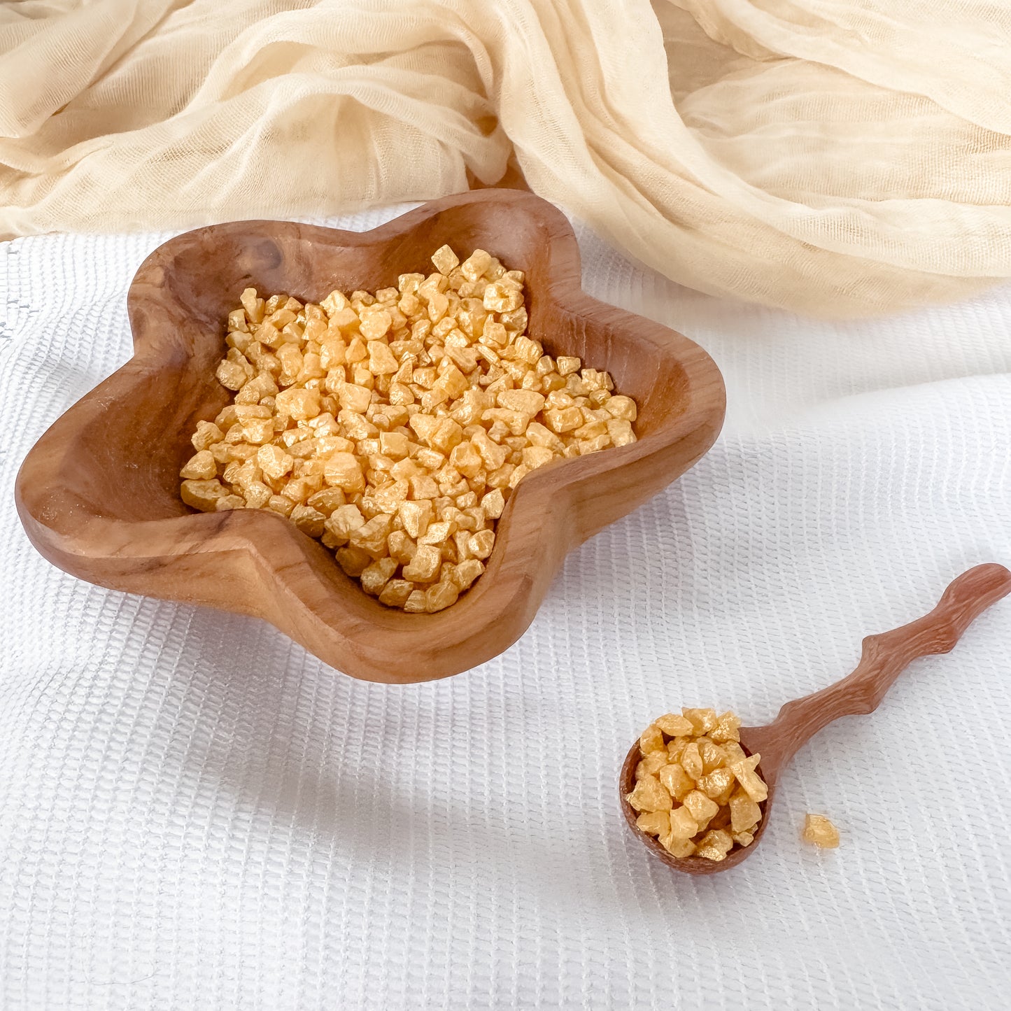 Shimmer Rocks - Gold