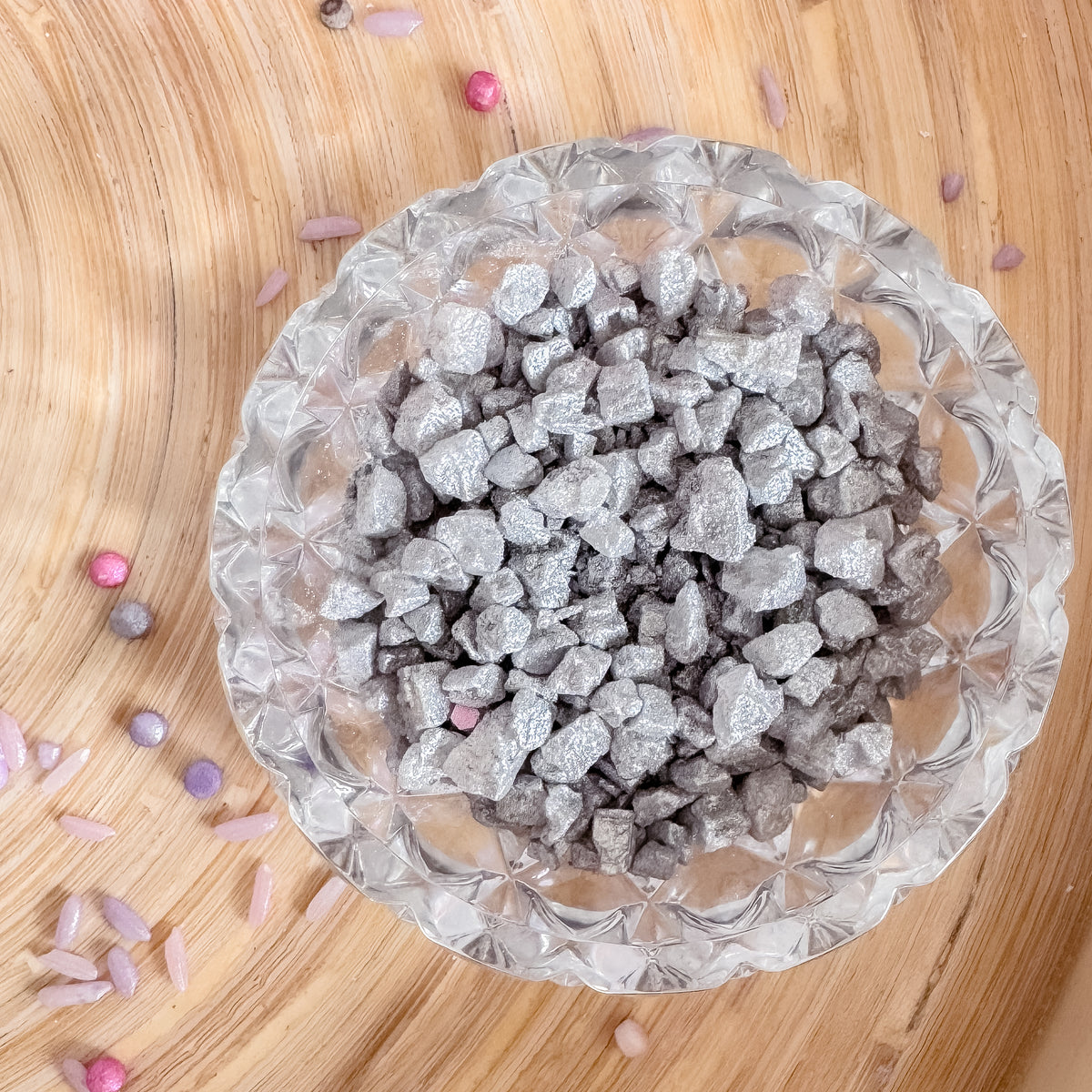 Shimmer Rocks - Silver
