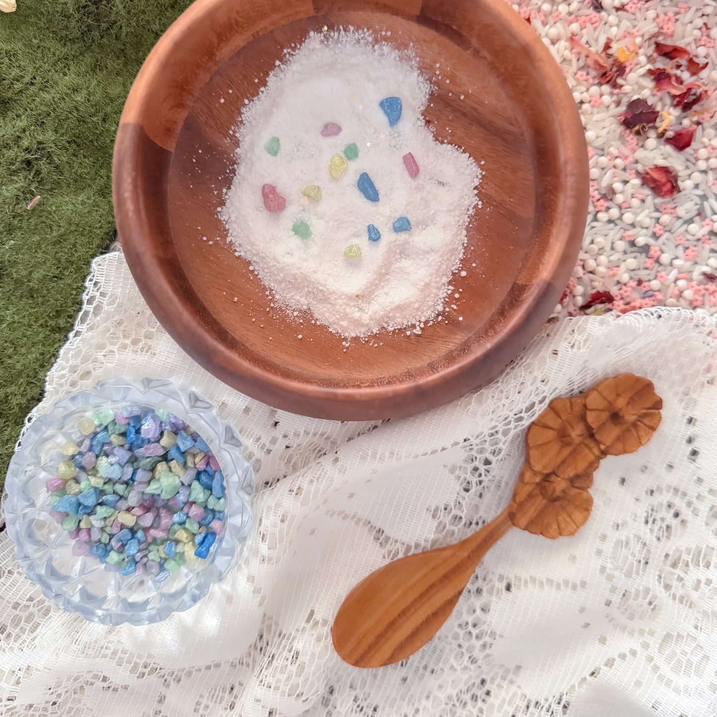 Enchanted Triple Flower Teaspoon