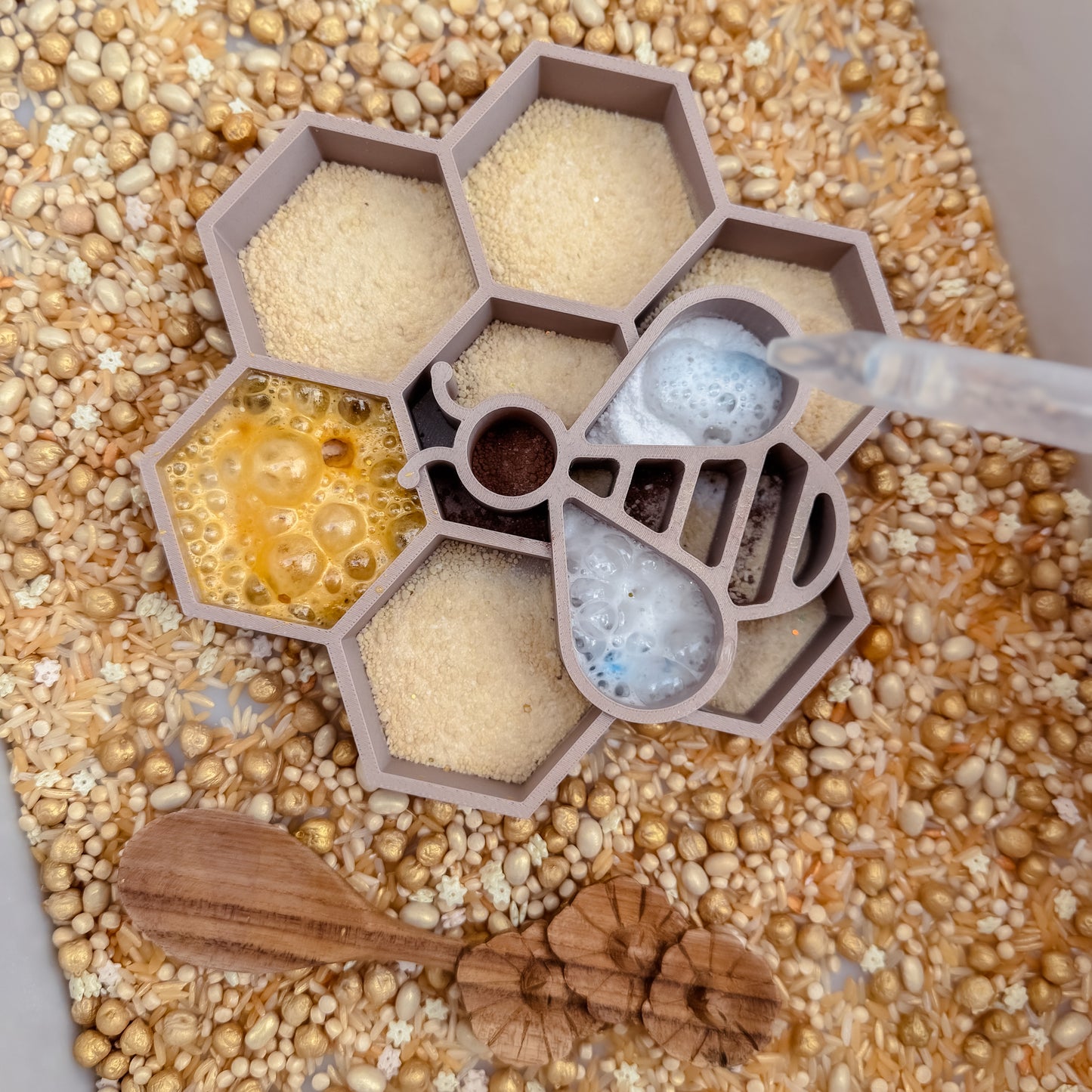 Honeycomb & Bee Tray