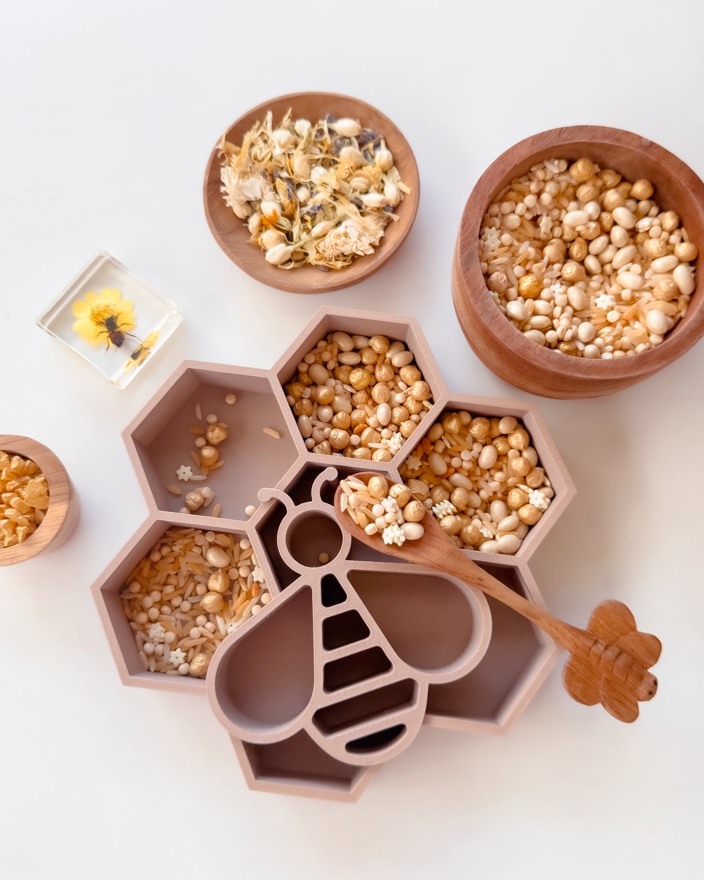 Honeycomb & Bee Tray