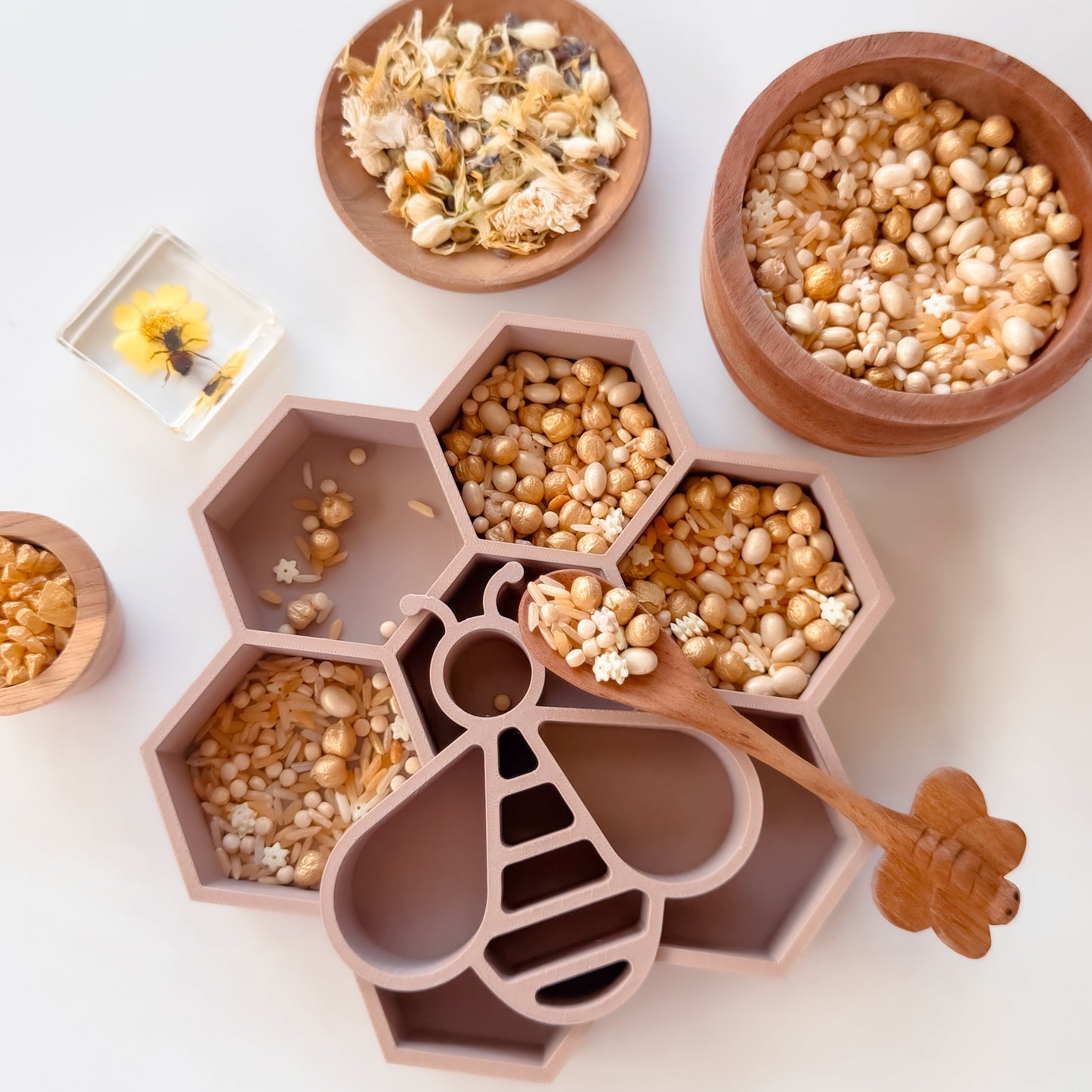 Honeycomb & Bee Tray
