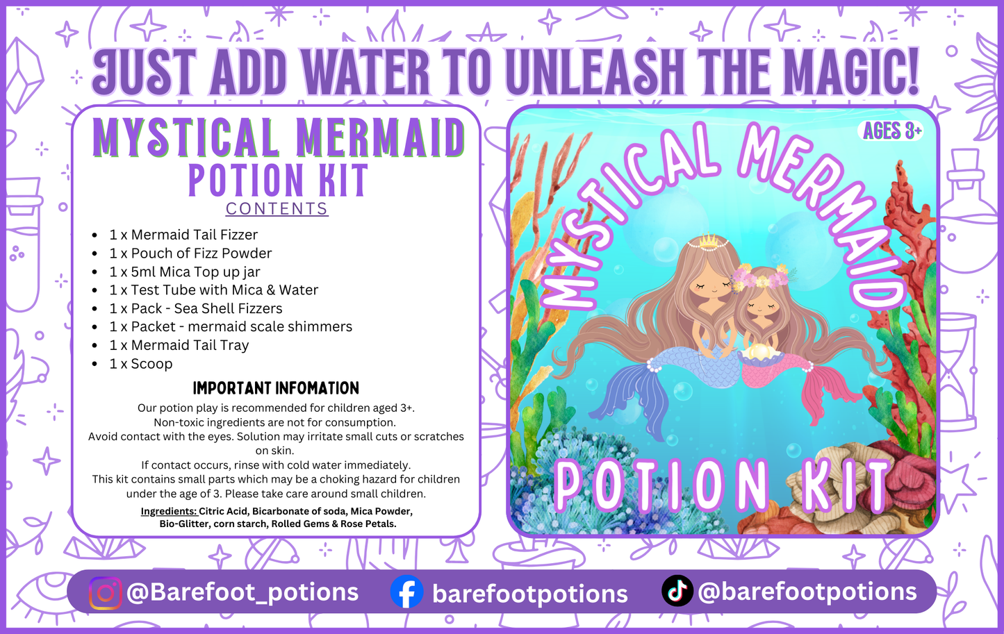 Mystical Mermaid Potion Kit