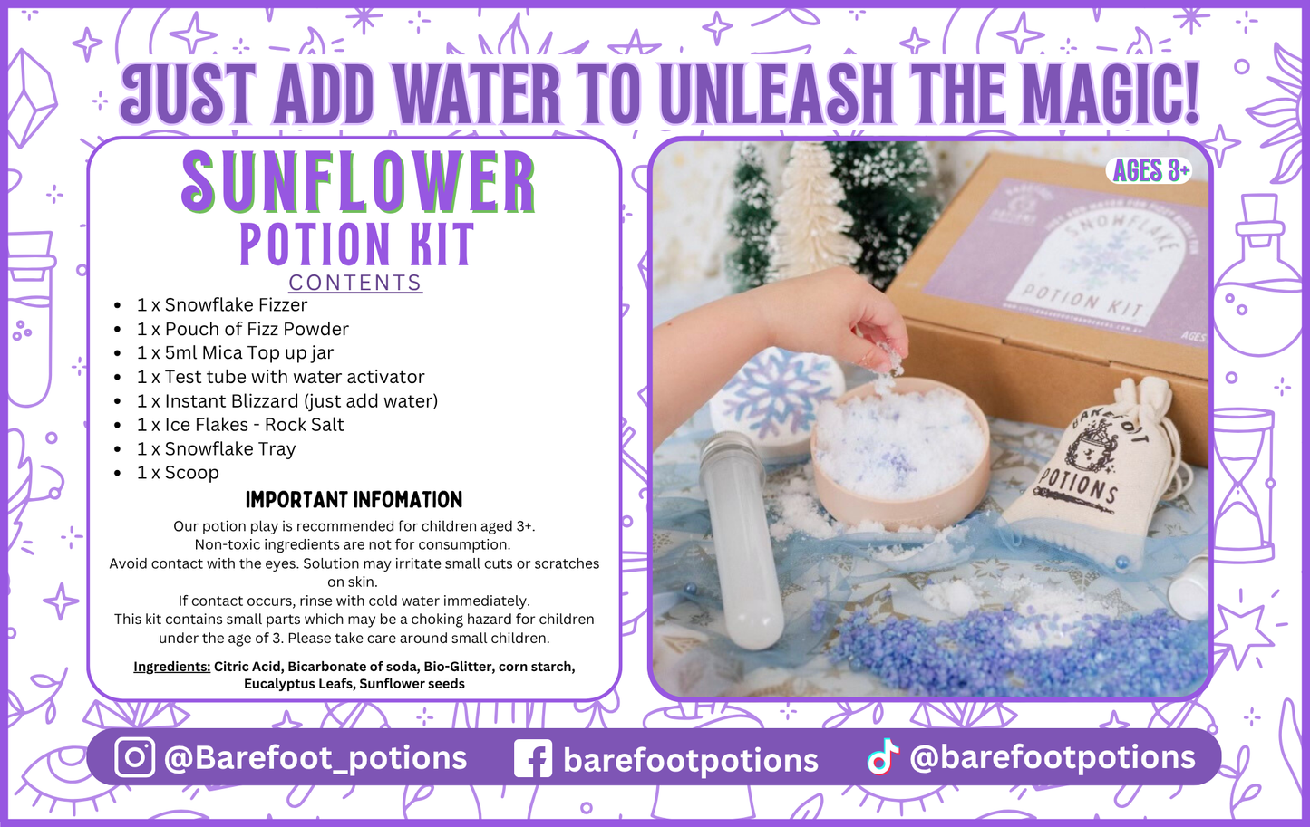 Snowflake Potion Kit