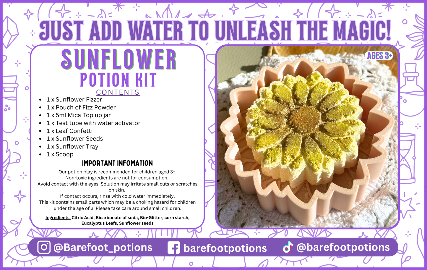 Sunflower Potion Kit
