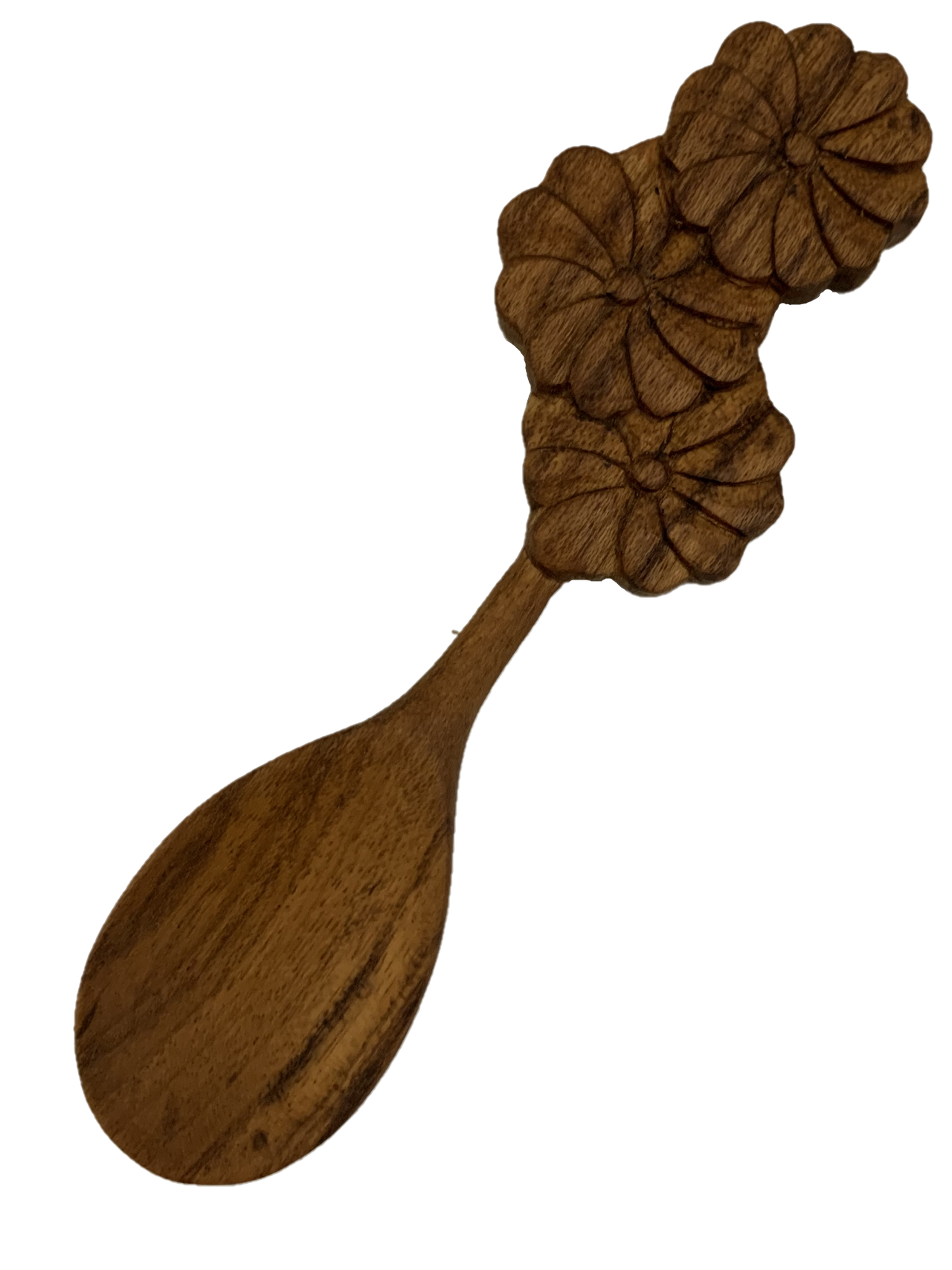 Enchanted Triple Flower Teaspoon