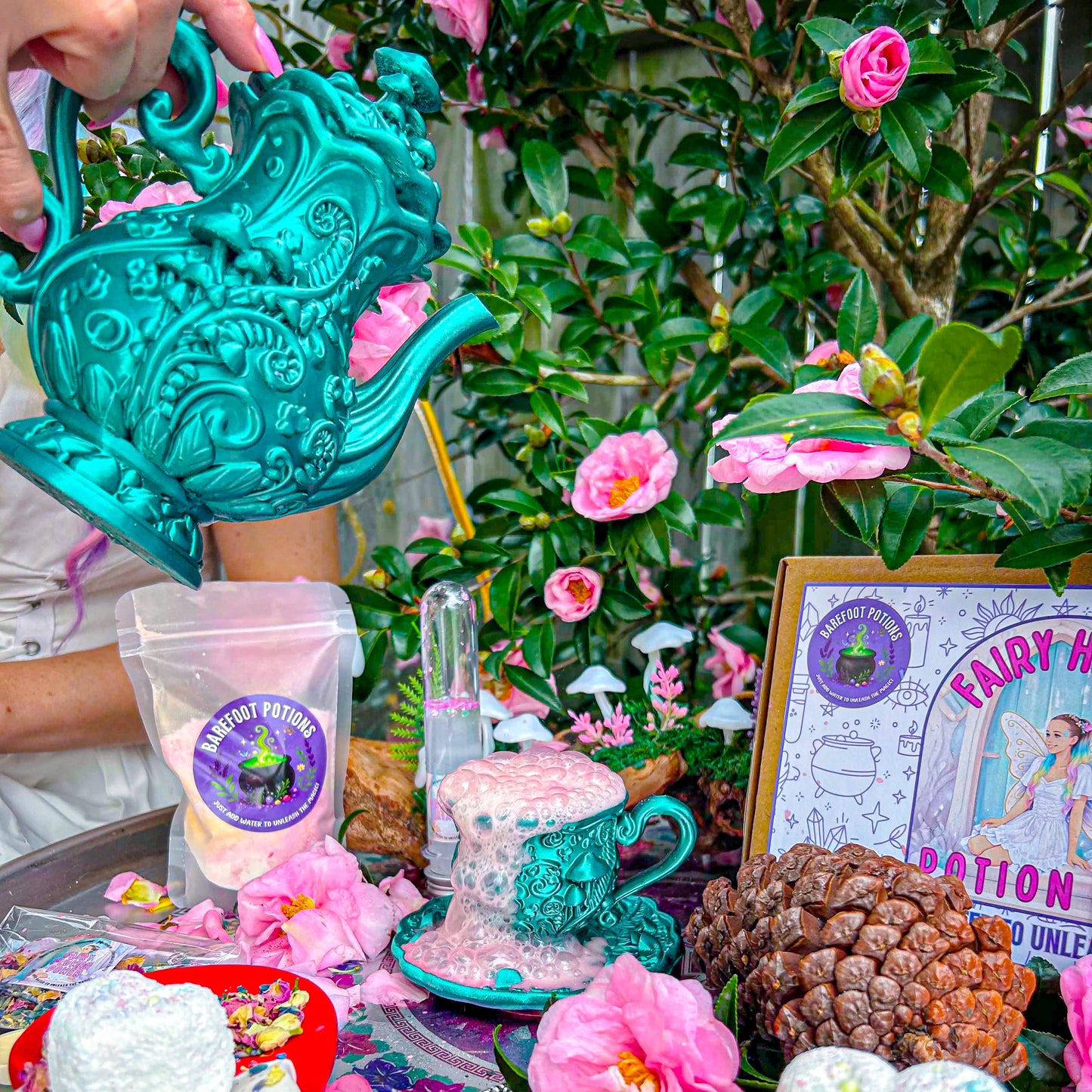 Wonderland Tea Party - Whimsy Green