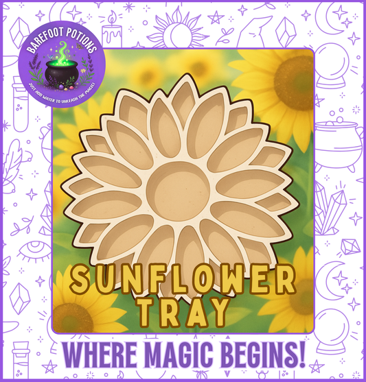 Sunflower Tray