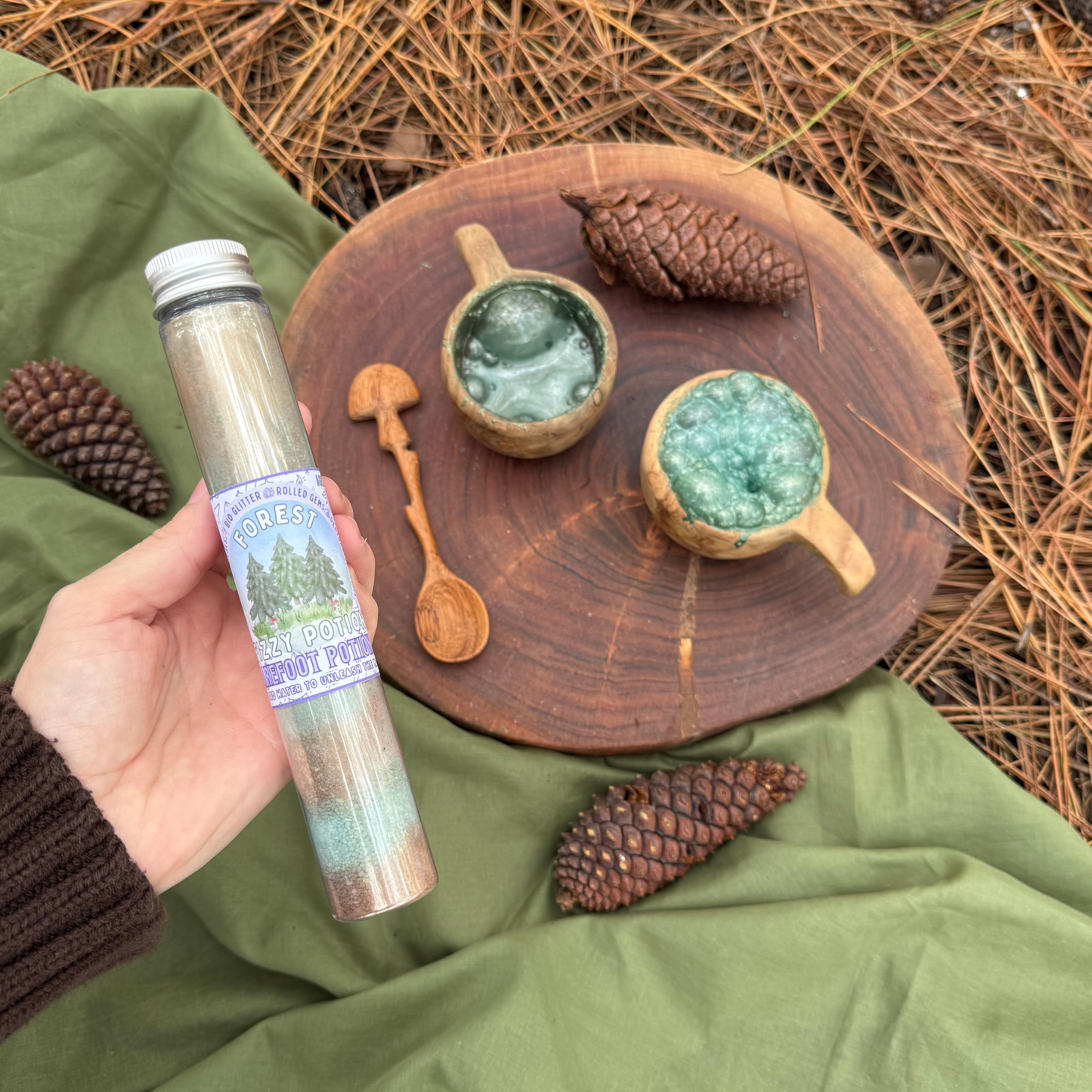 Forest Fizzy Potion