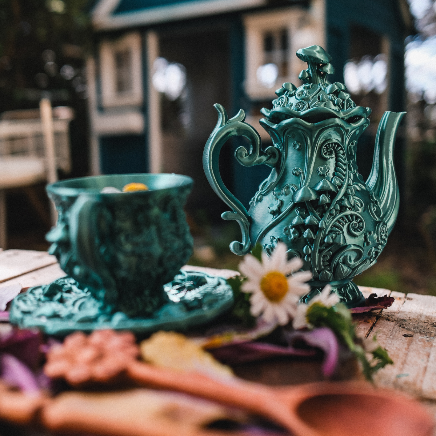 Wonderland Tea Party - Whimsy Green