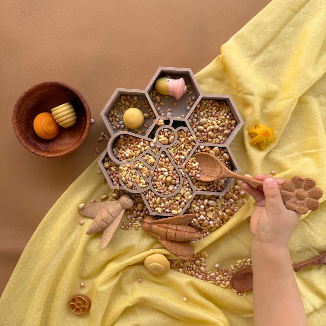 Honeycomb & Bee Tray