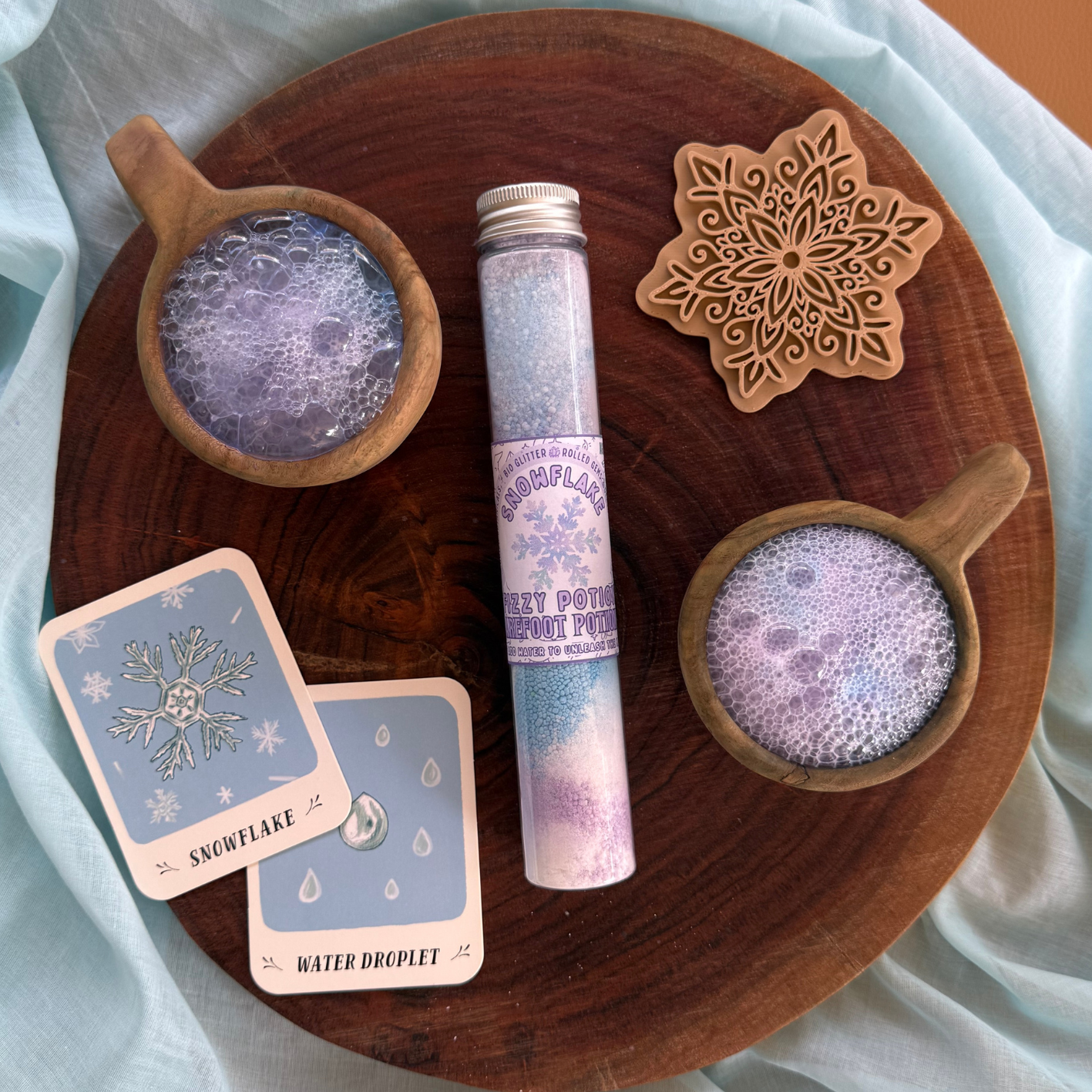 Snowflake Fizzy Potion