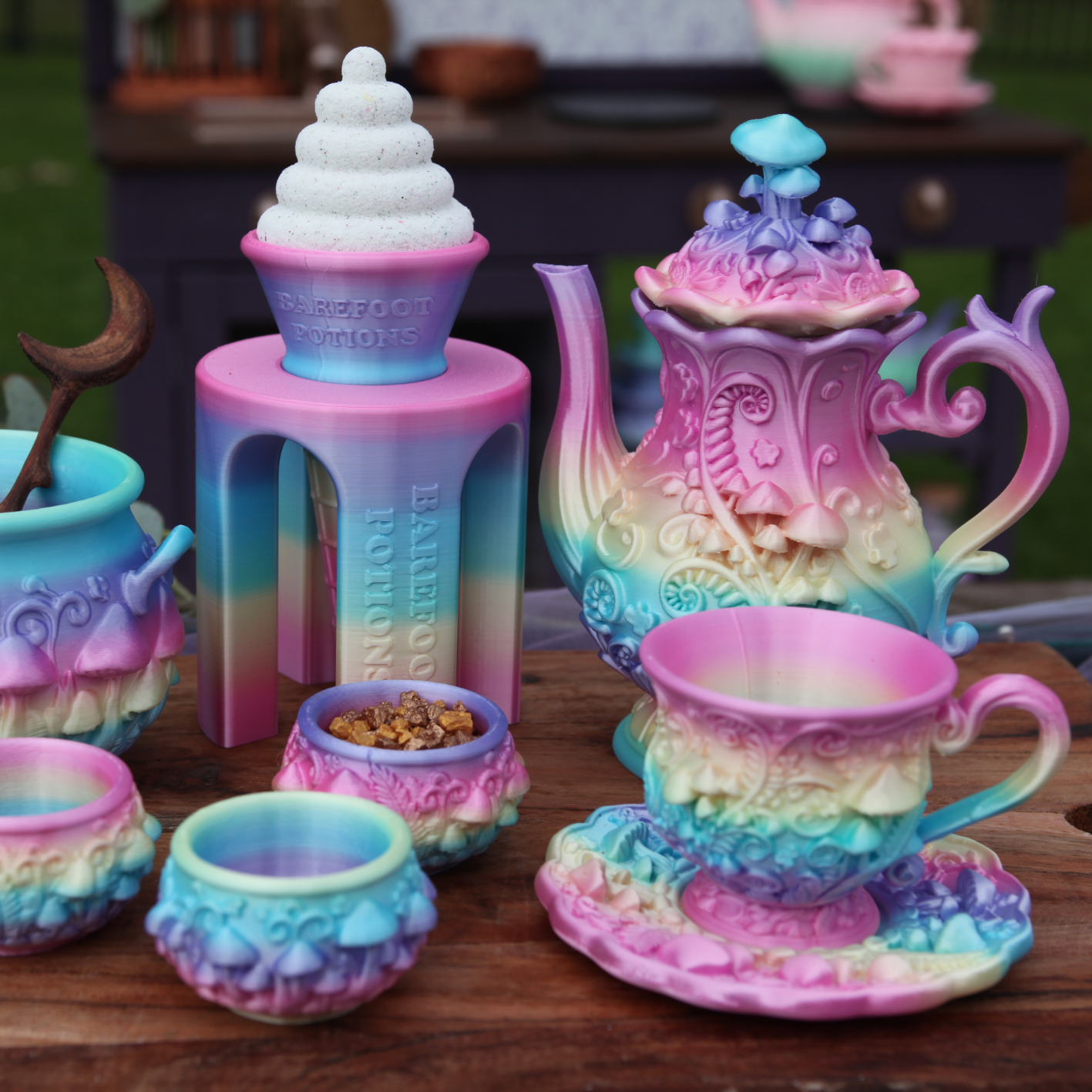 Wonderland Tea Party - Rainbow