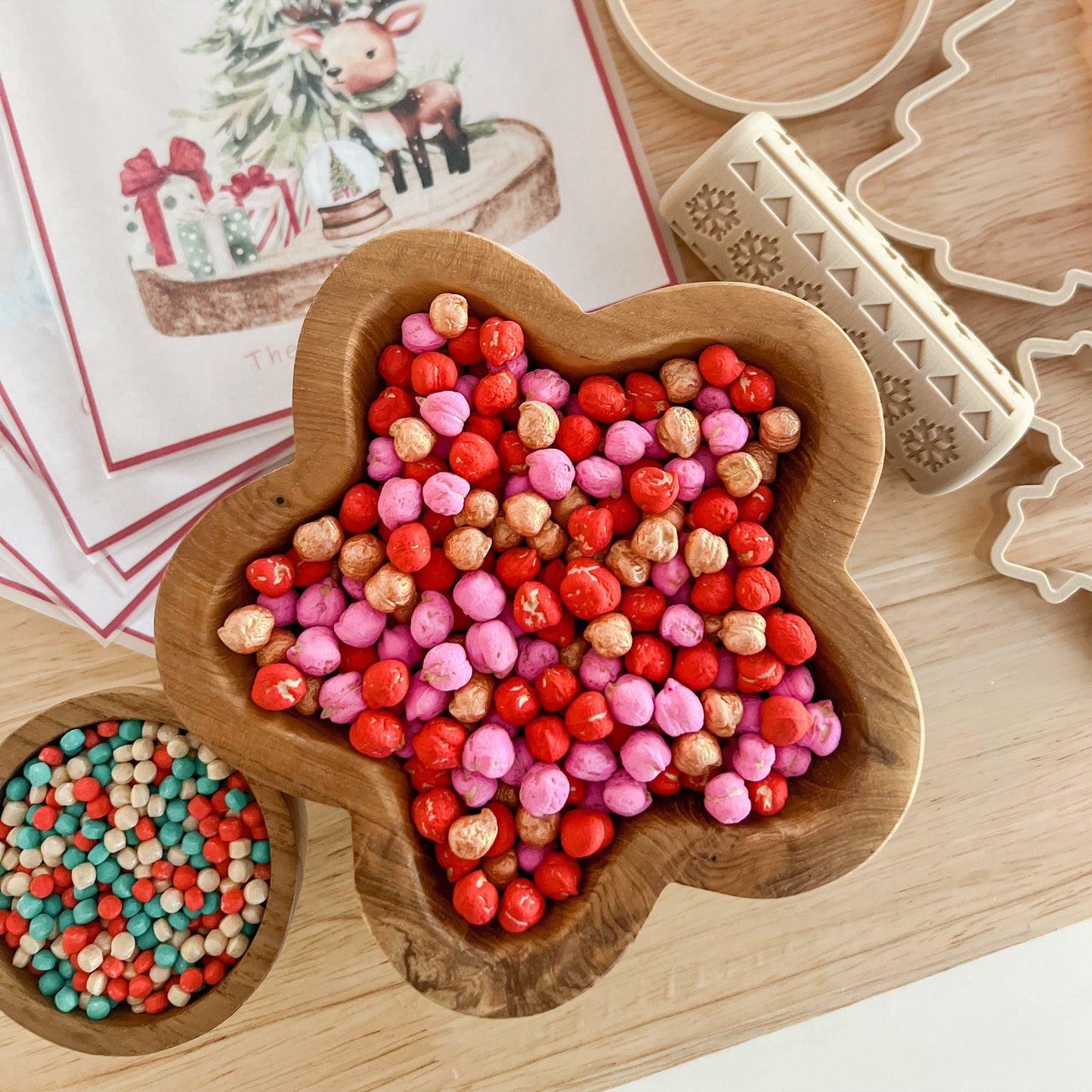Christmas Candy Cane Sensory Base