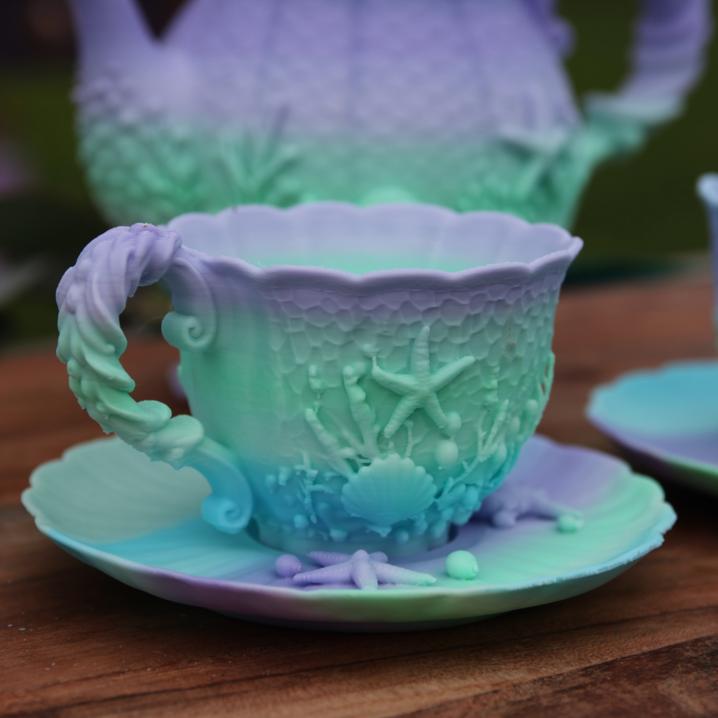 Mystical Mermaid Tea Set