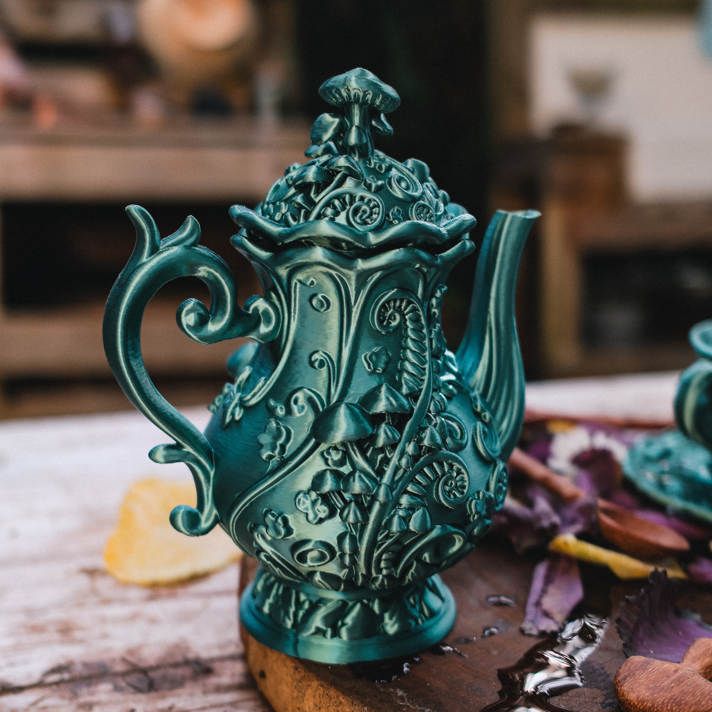 Wonderland Tea Party - Whimsy Green