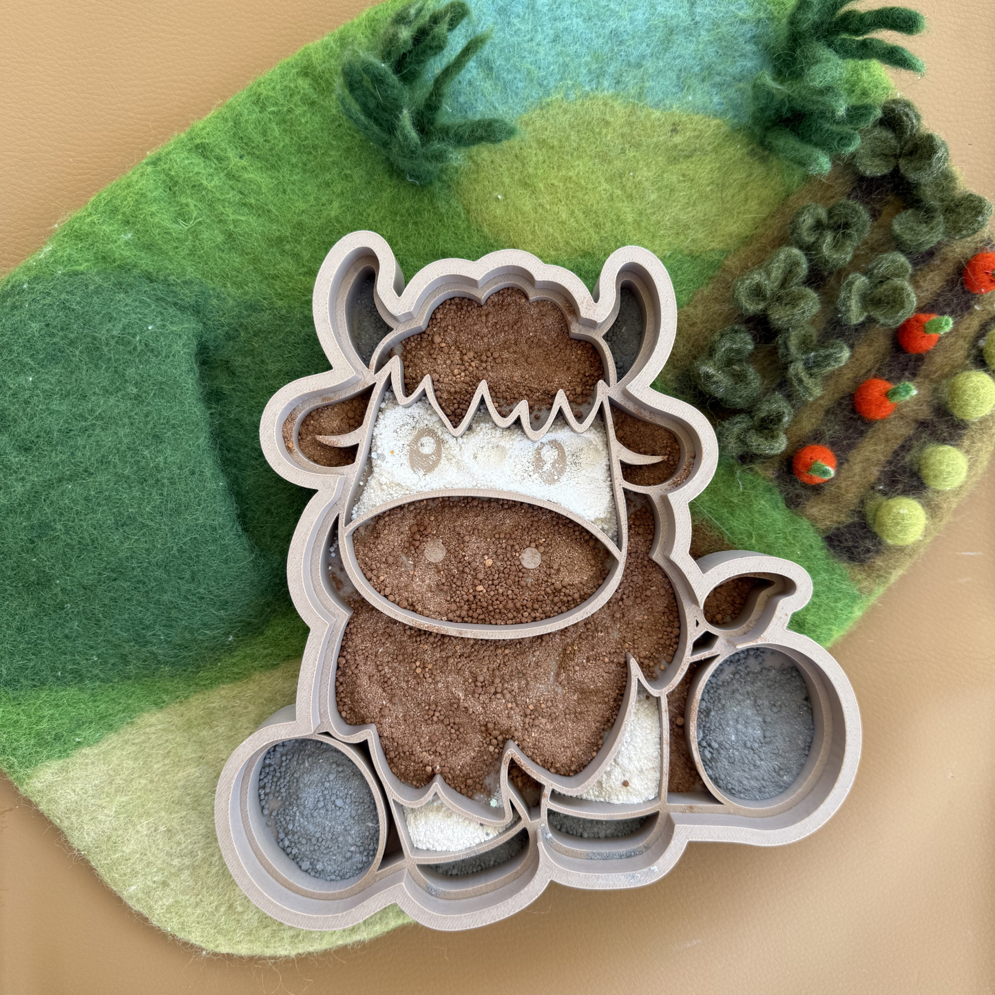 Highland Cow Tray