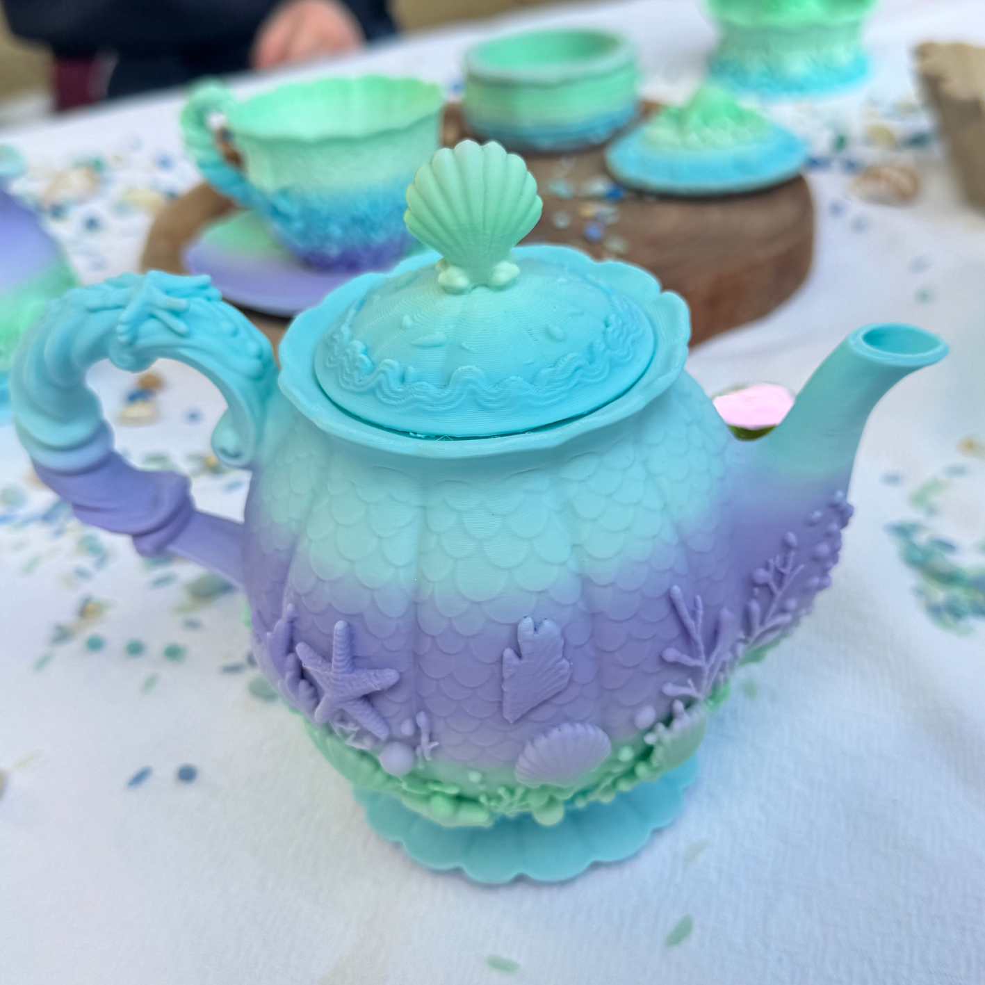 Mystical Mermaid Tea Set