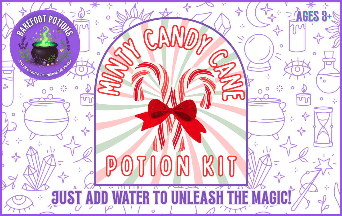 Minty Candy Cane Potion Kit
