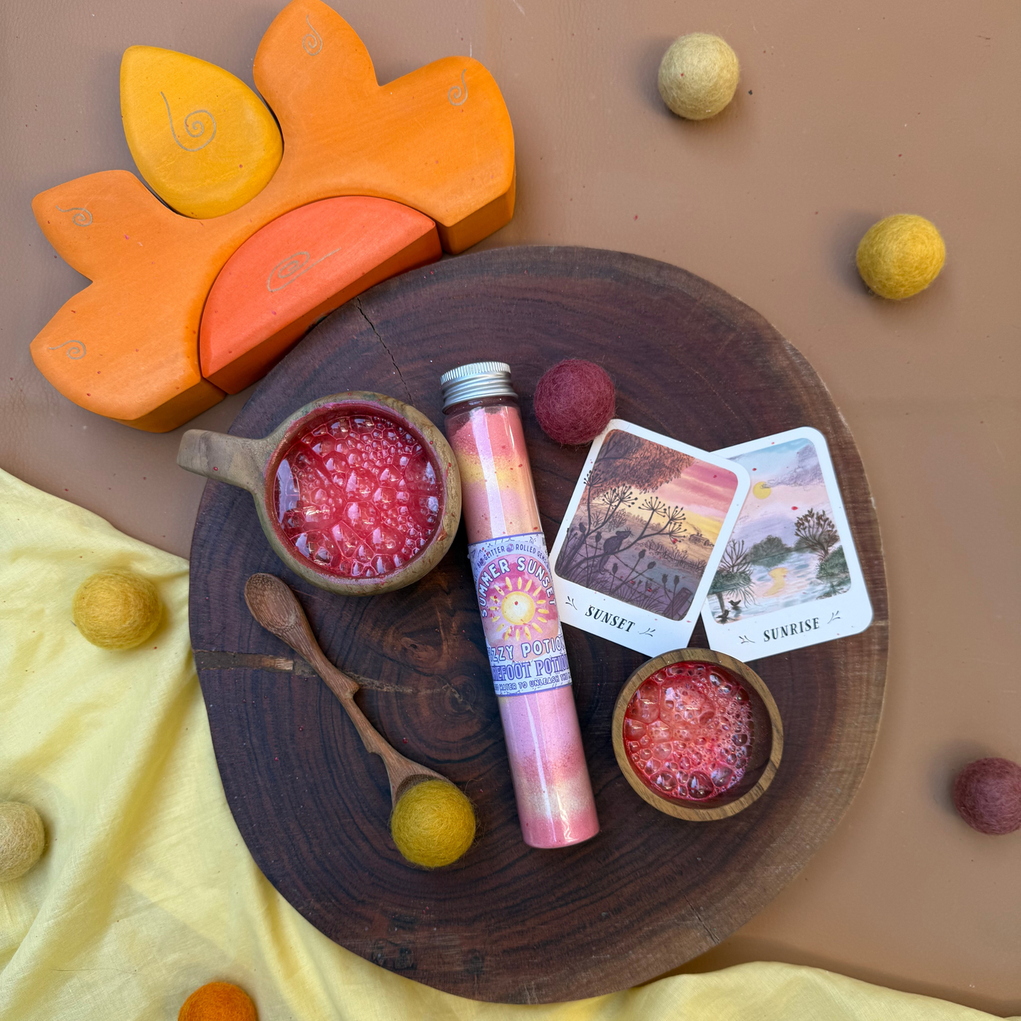 Summer Sunset Fizzy Potion