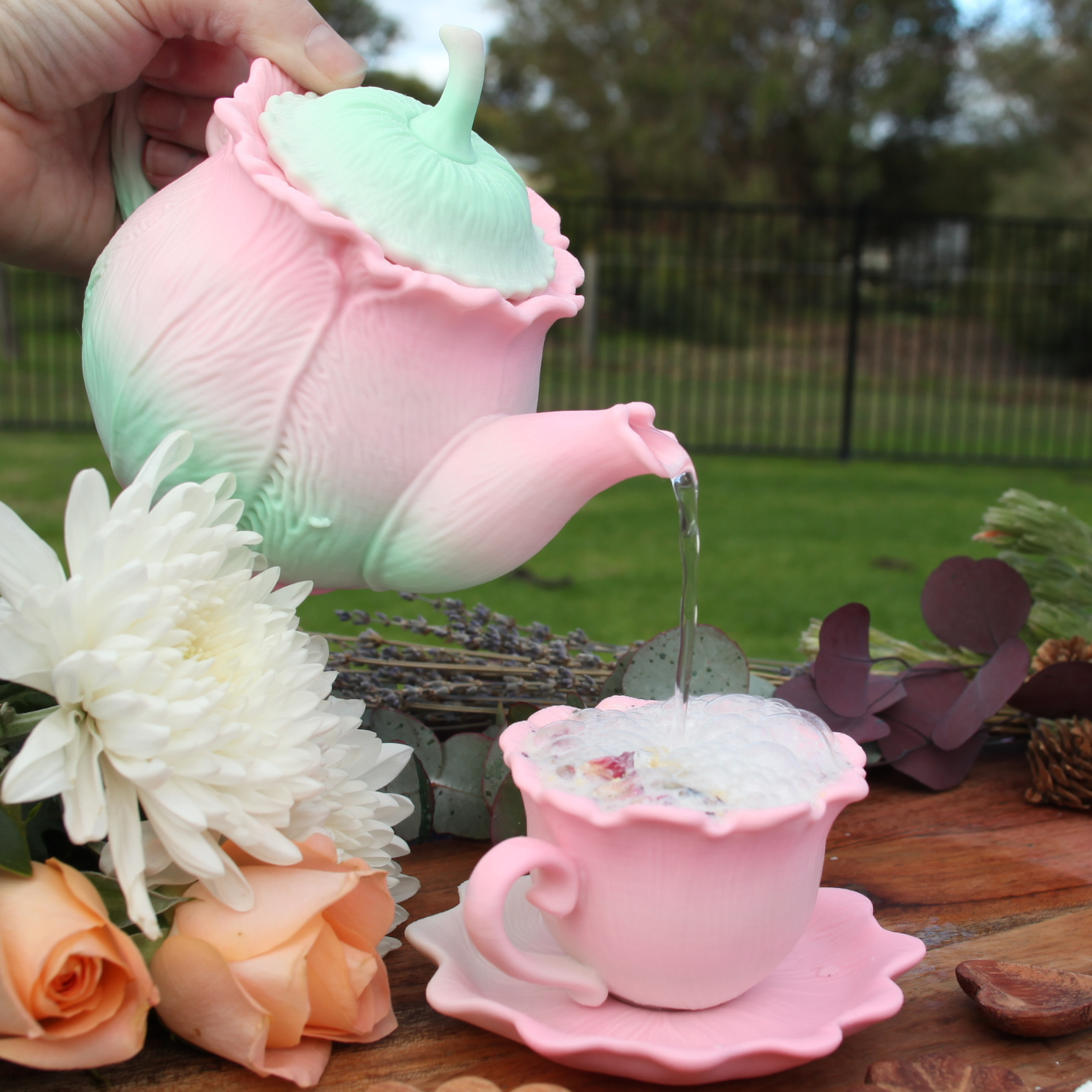 Flower Patch Tea Set
