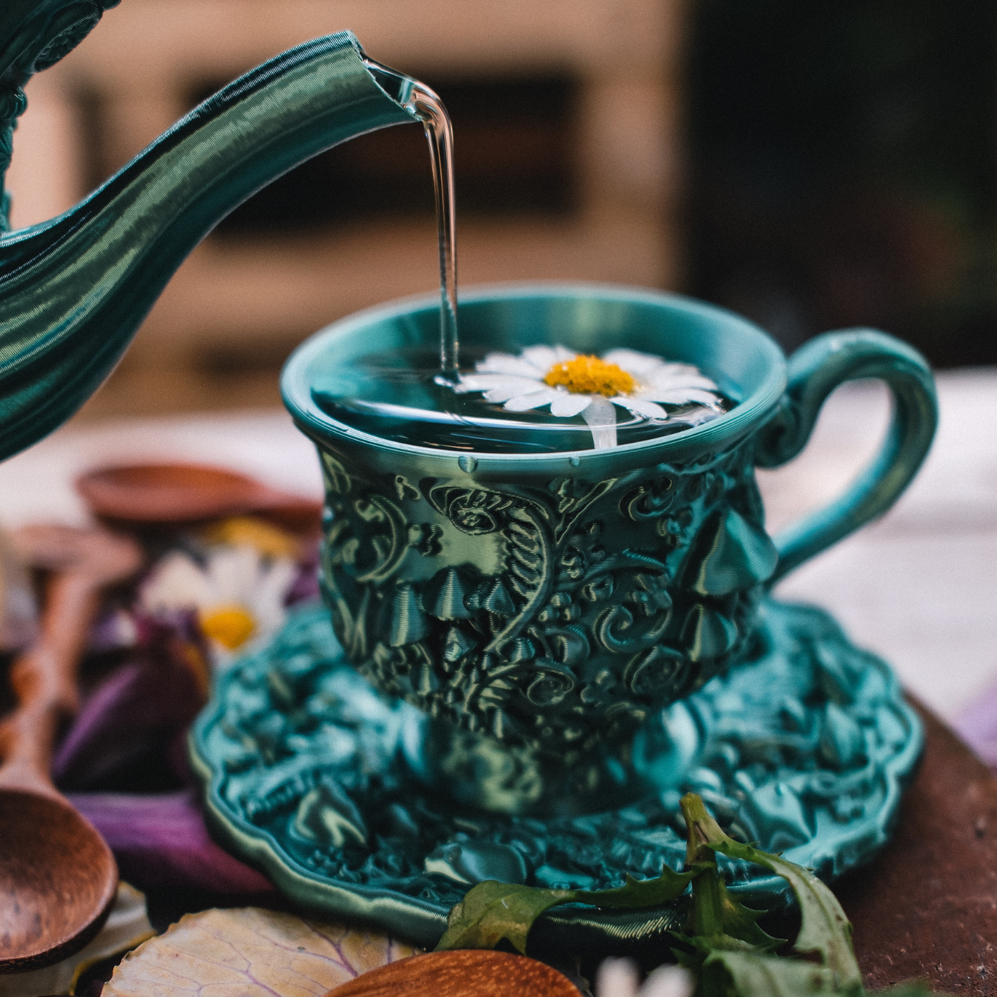 Wonderland Tea Party - Whimsy Green