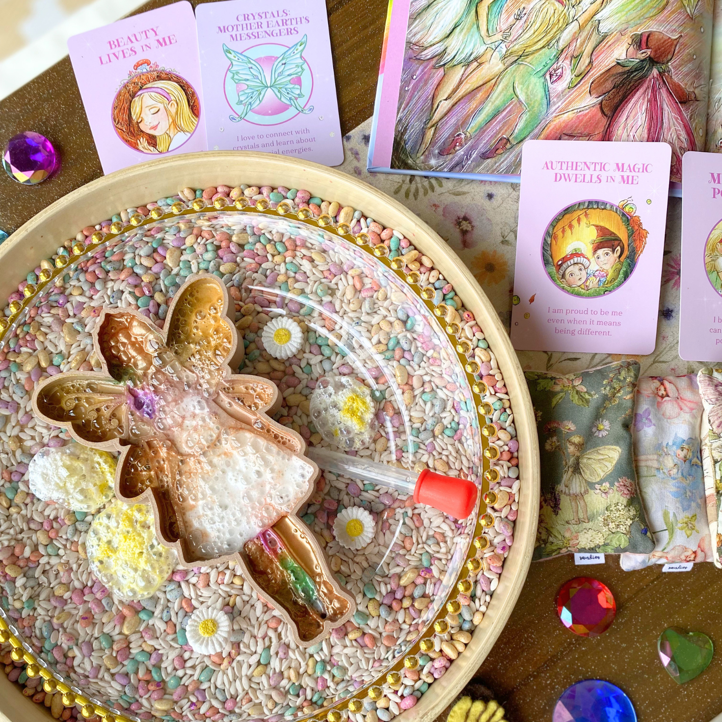 Fairy Holly Tray