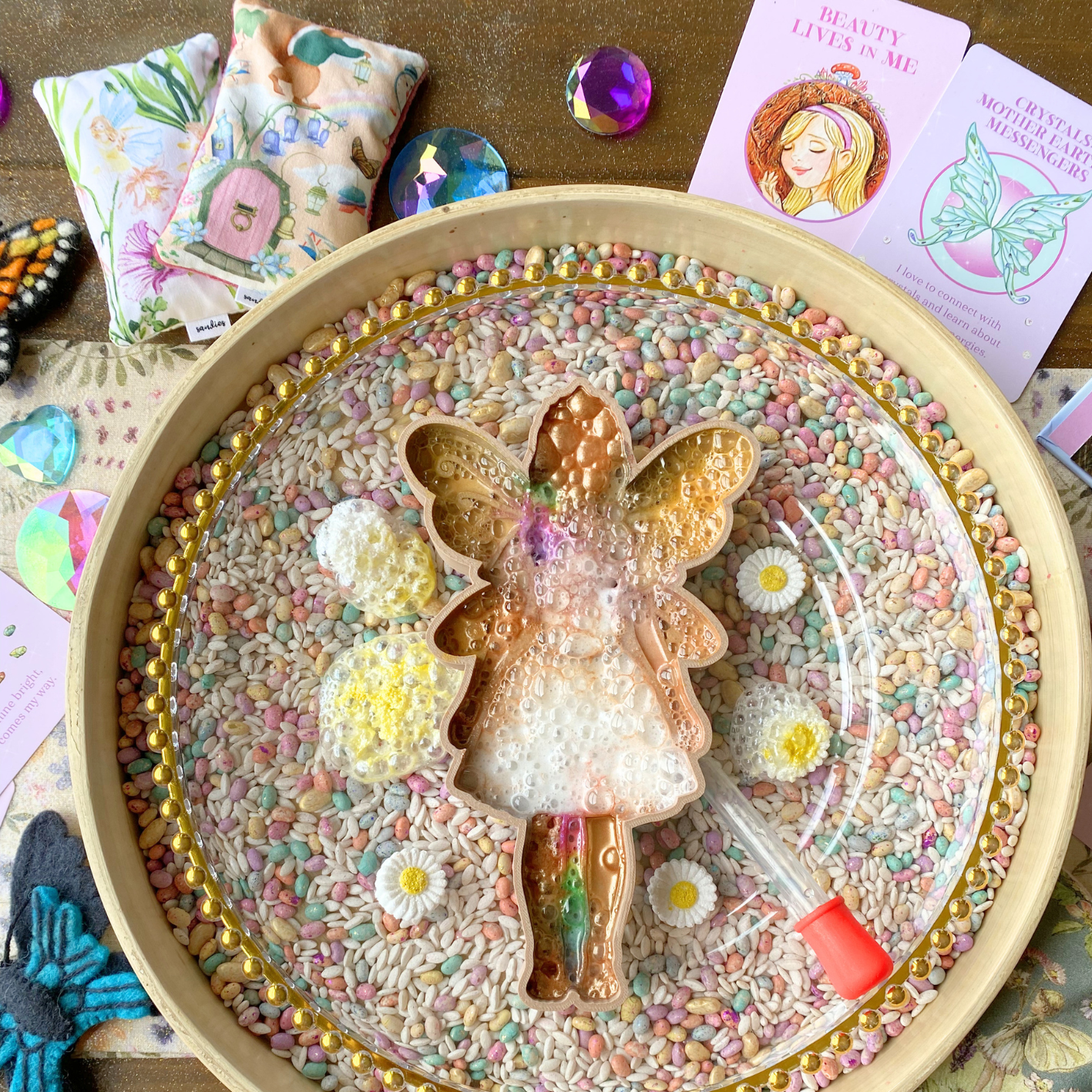 Fairy Holly Tray