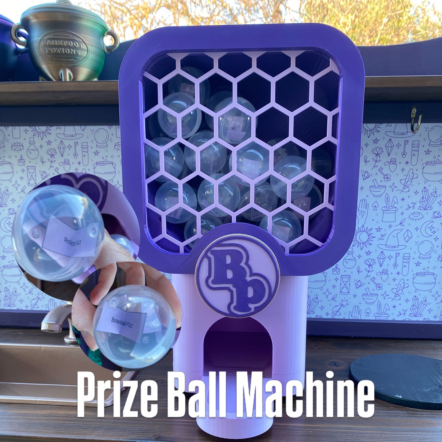 1x Prize Ball Machine Spin
