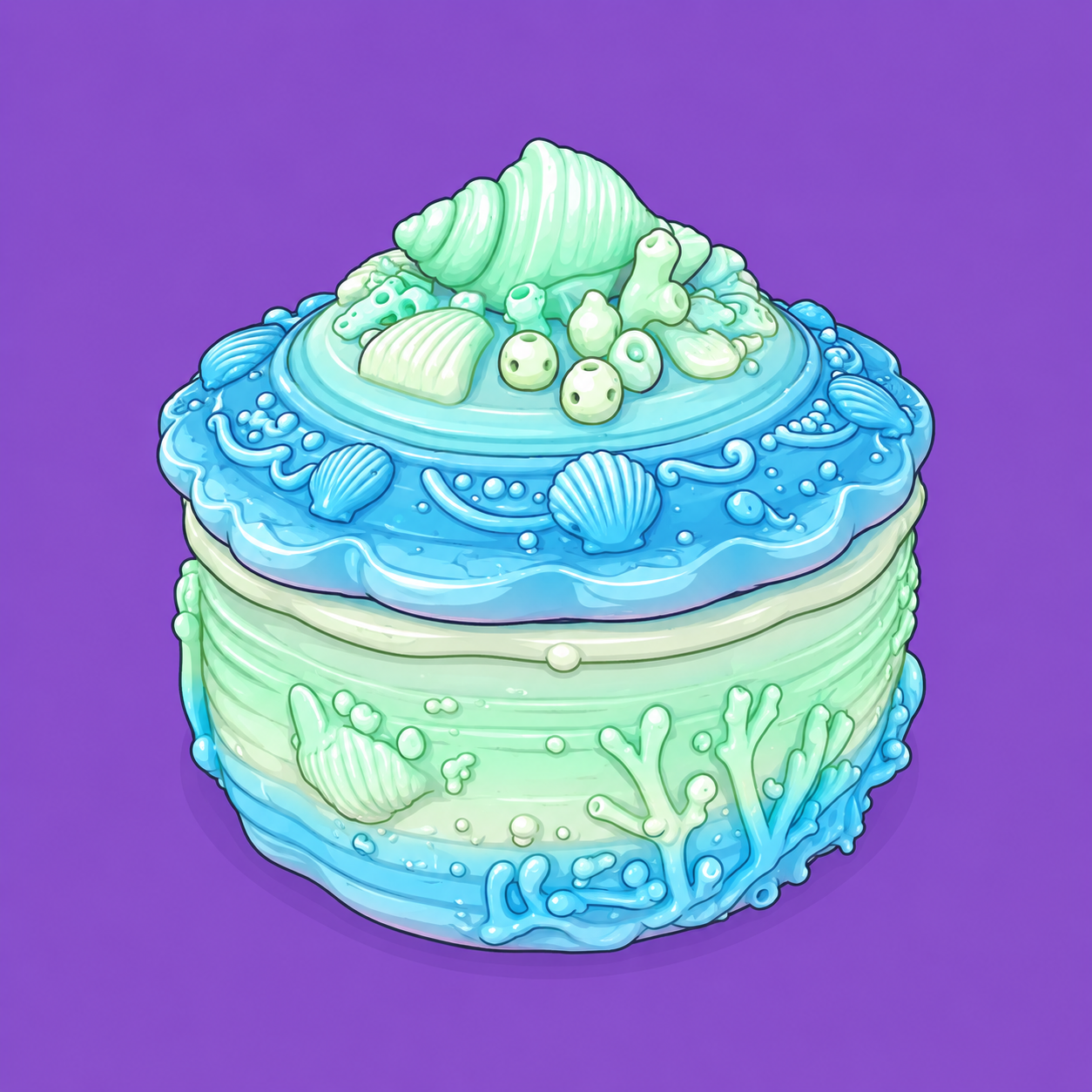 Mystical Mermaid Trinket Box