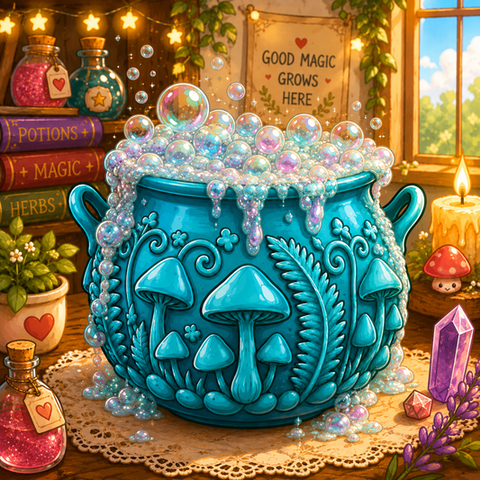 Wonderland Cauldron - Whimsy Green