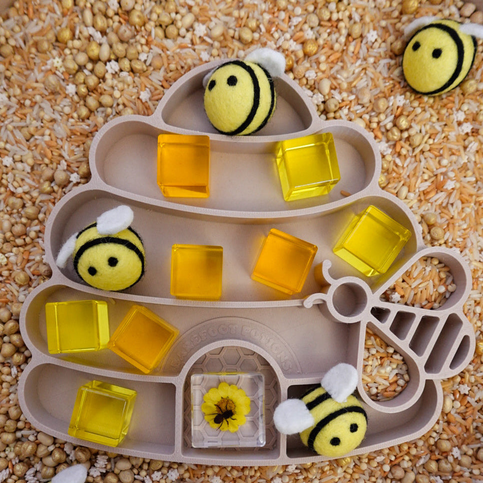 Honey Hive & Bee Tray