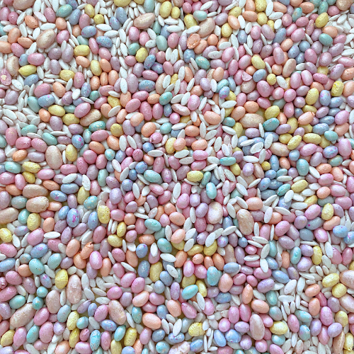 Rainbow Bunny Poop Sensory Base