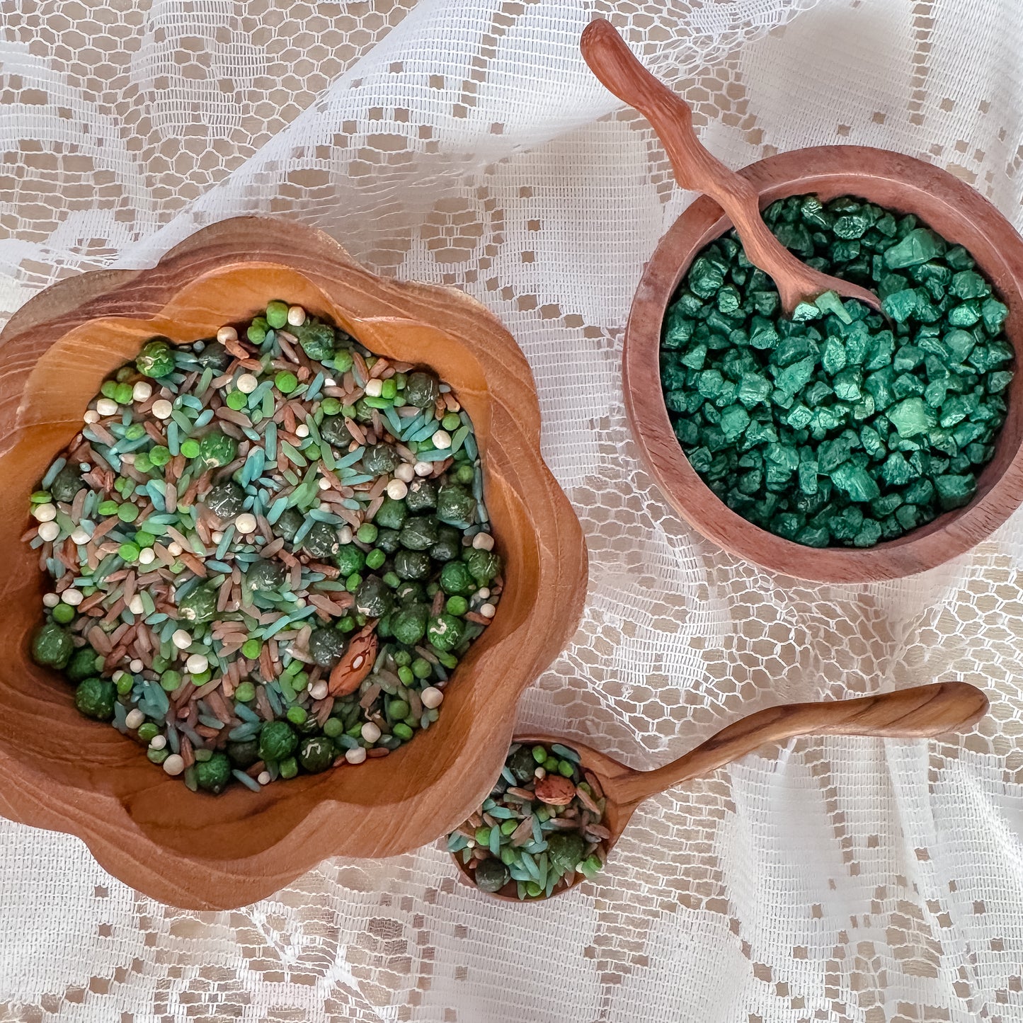 Shimmer Rocks - Emerald