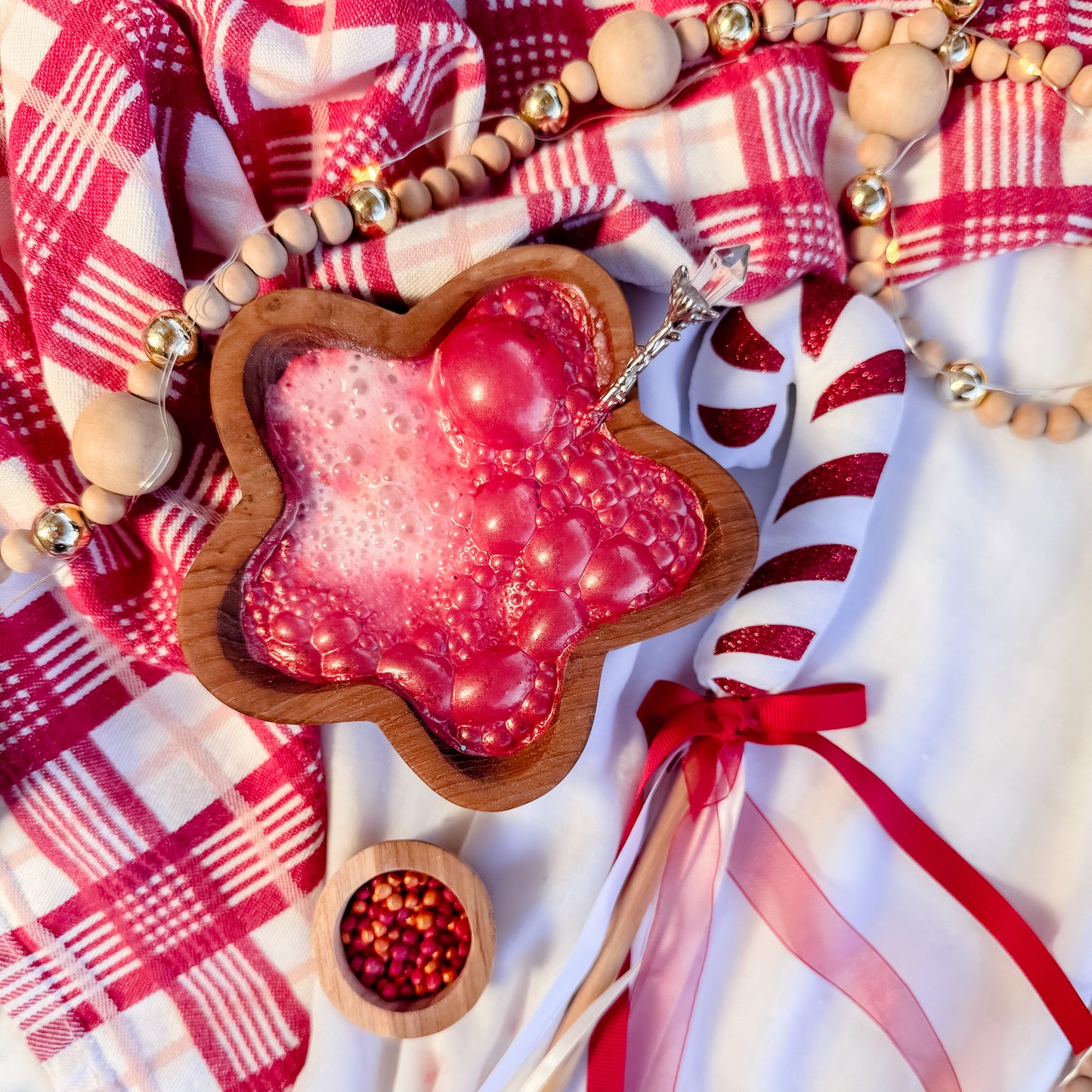 Minty Candy Cane Fizzy Potion