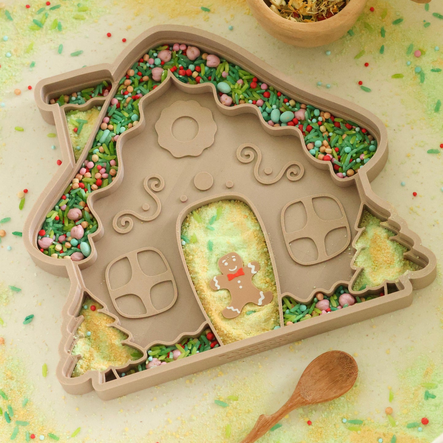 Gingerbread House Tray