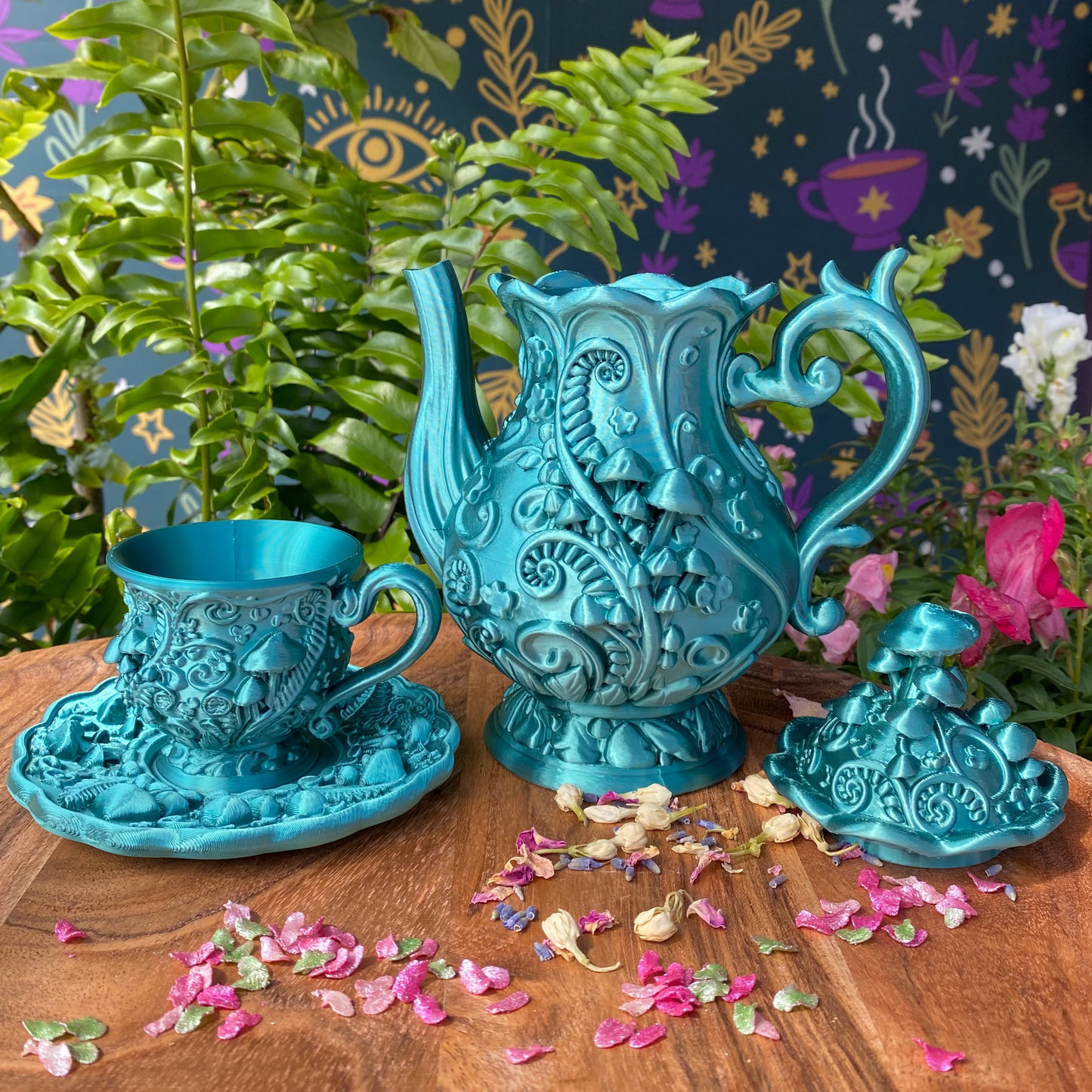 Wonderland Tea Party - Whimsy Green