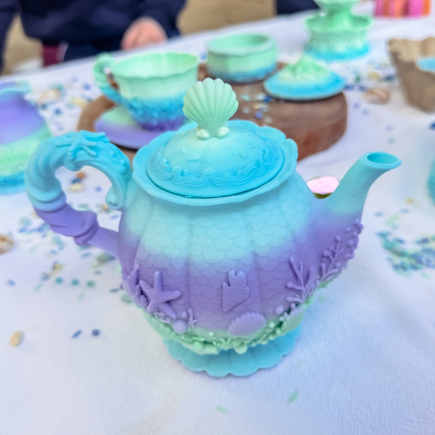 Mystical Mermaid Tea Set