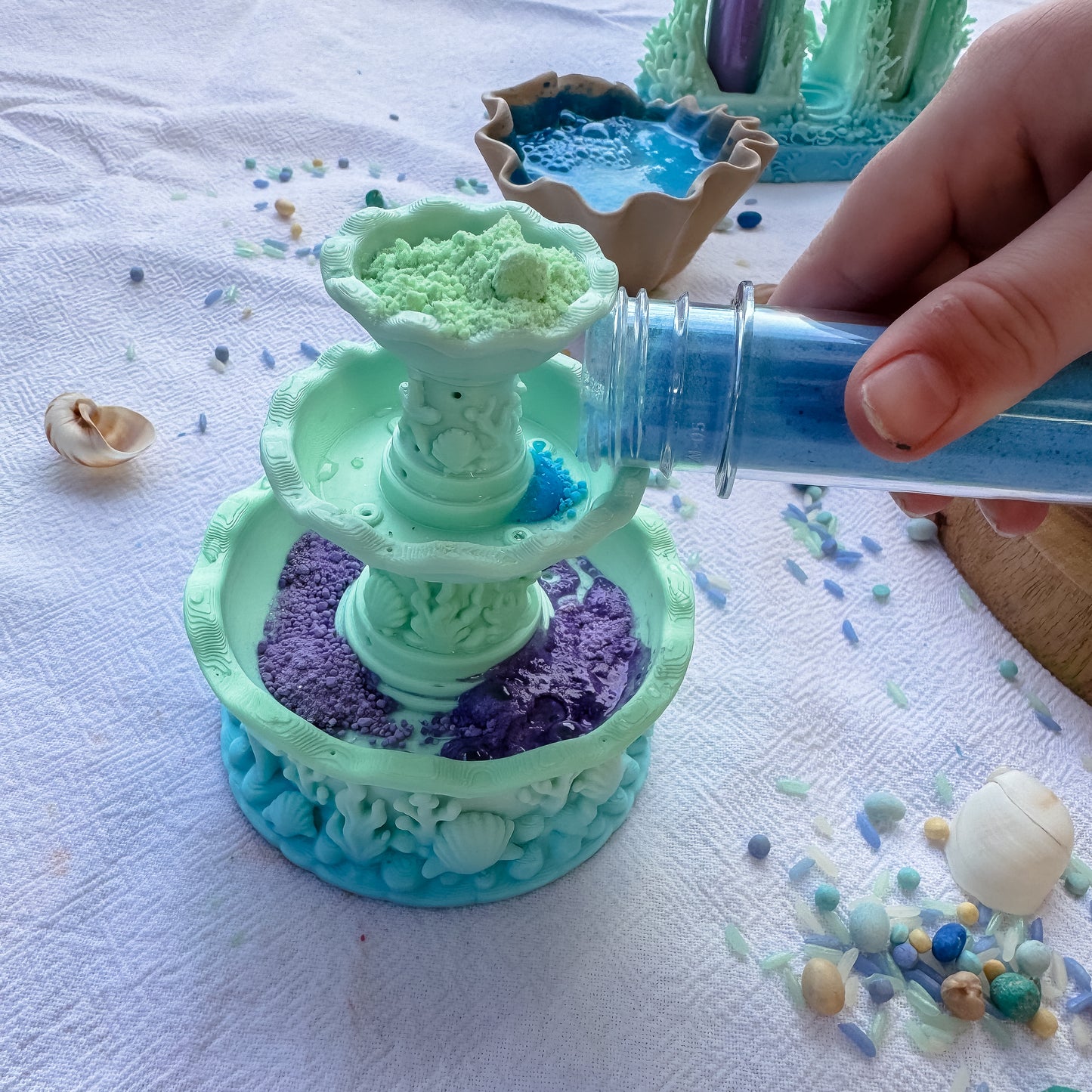 Mystical Mermaid Fountain