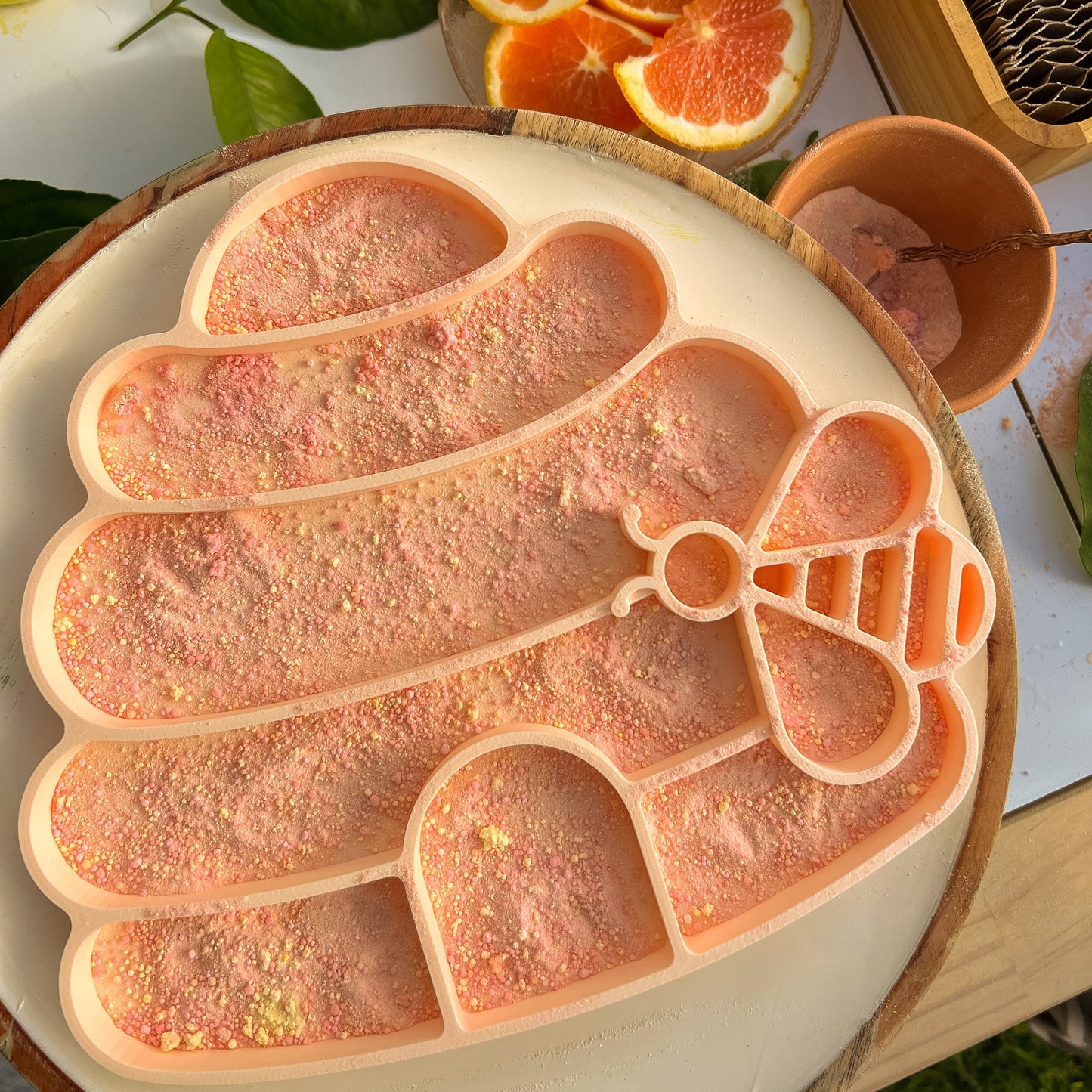 Honey Hive & Bee Tray