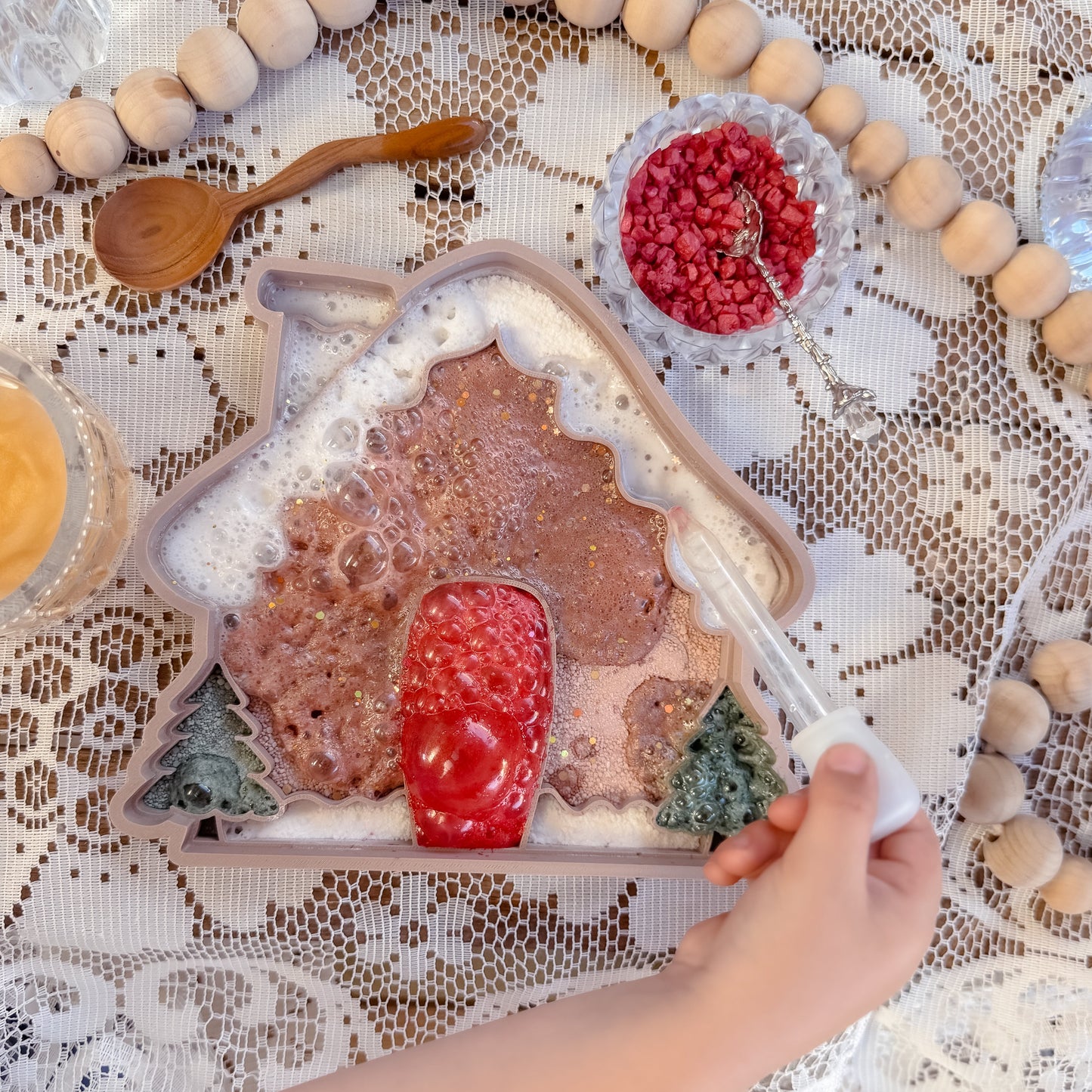 Gingerbread House Tray