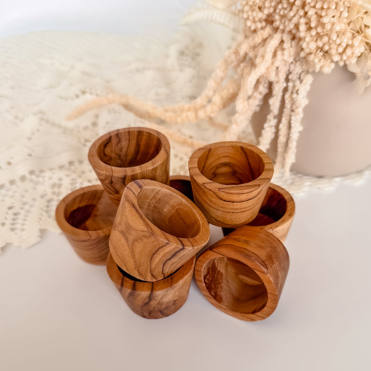 Small Teak Ramekin (Single Bowl)
