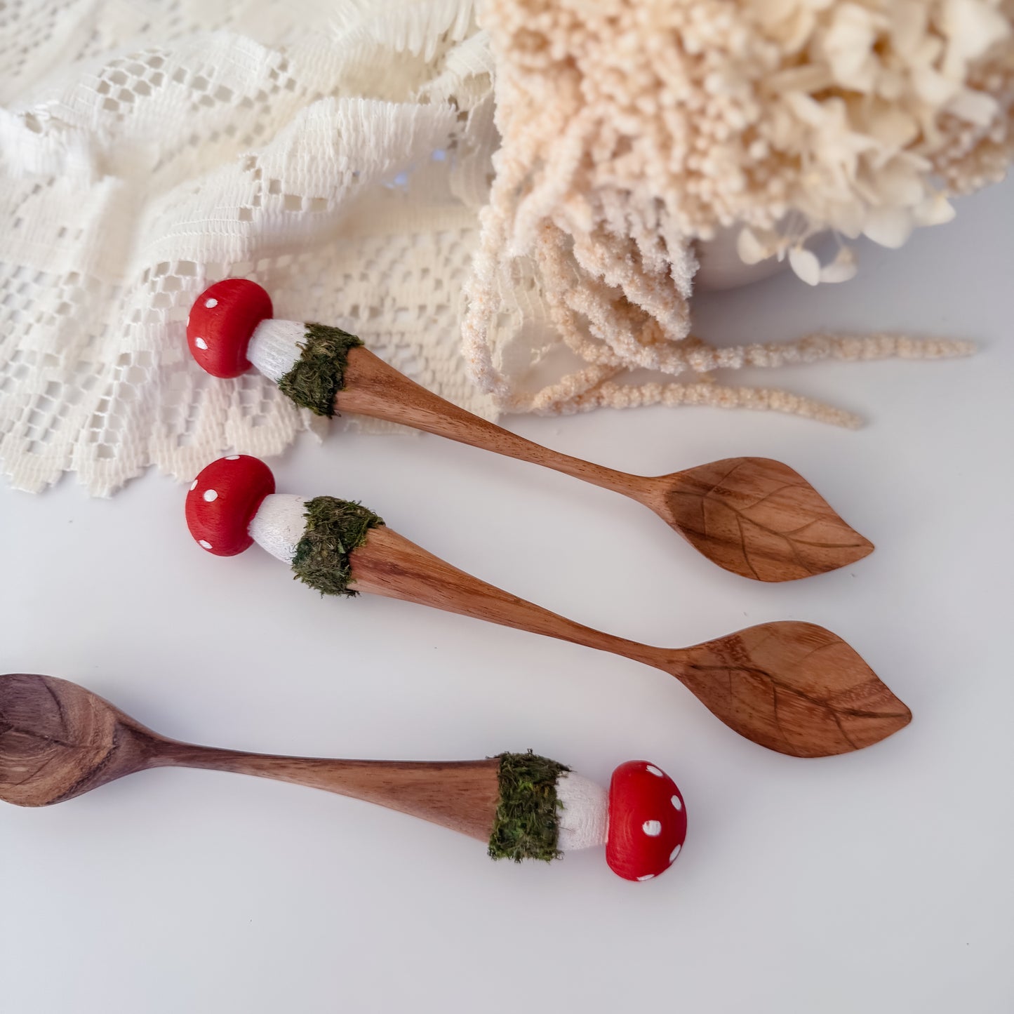Mushroom Leaf Spoon