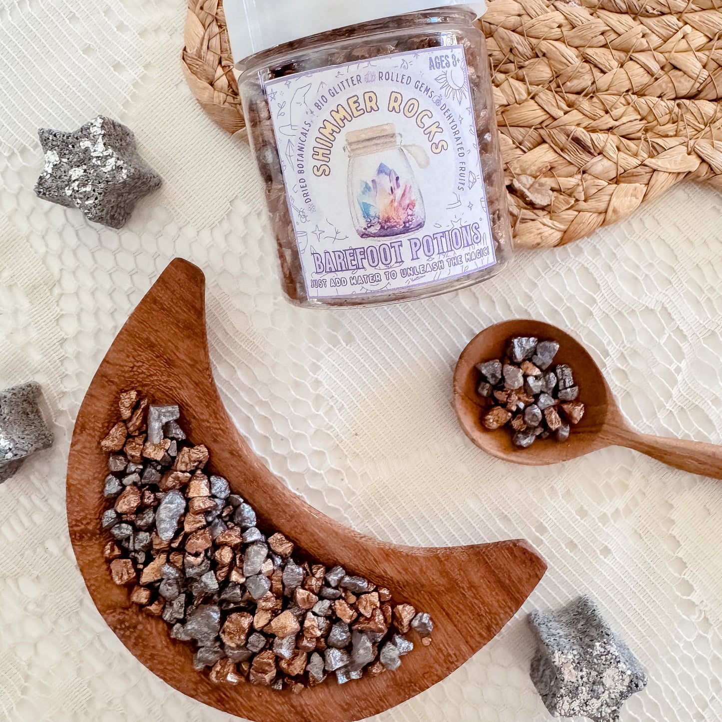 Shimmer Rocks - Shining Meteorites